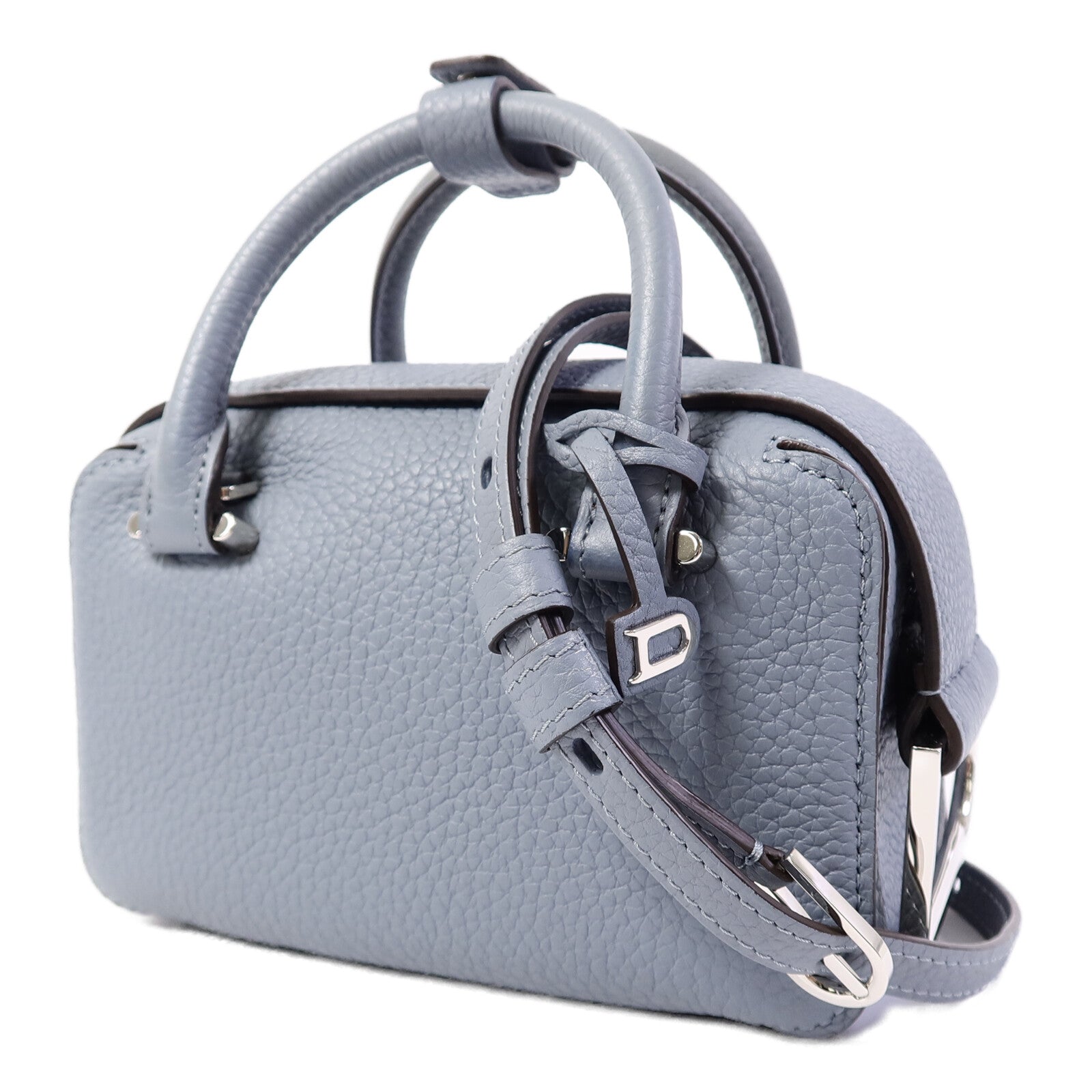 Delvaux Taurillon Soft Cool Box Nano手挽肩背兩用袋