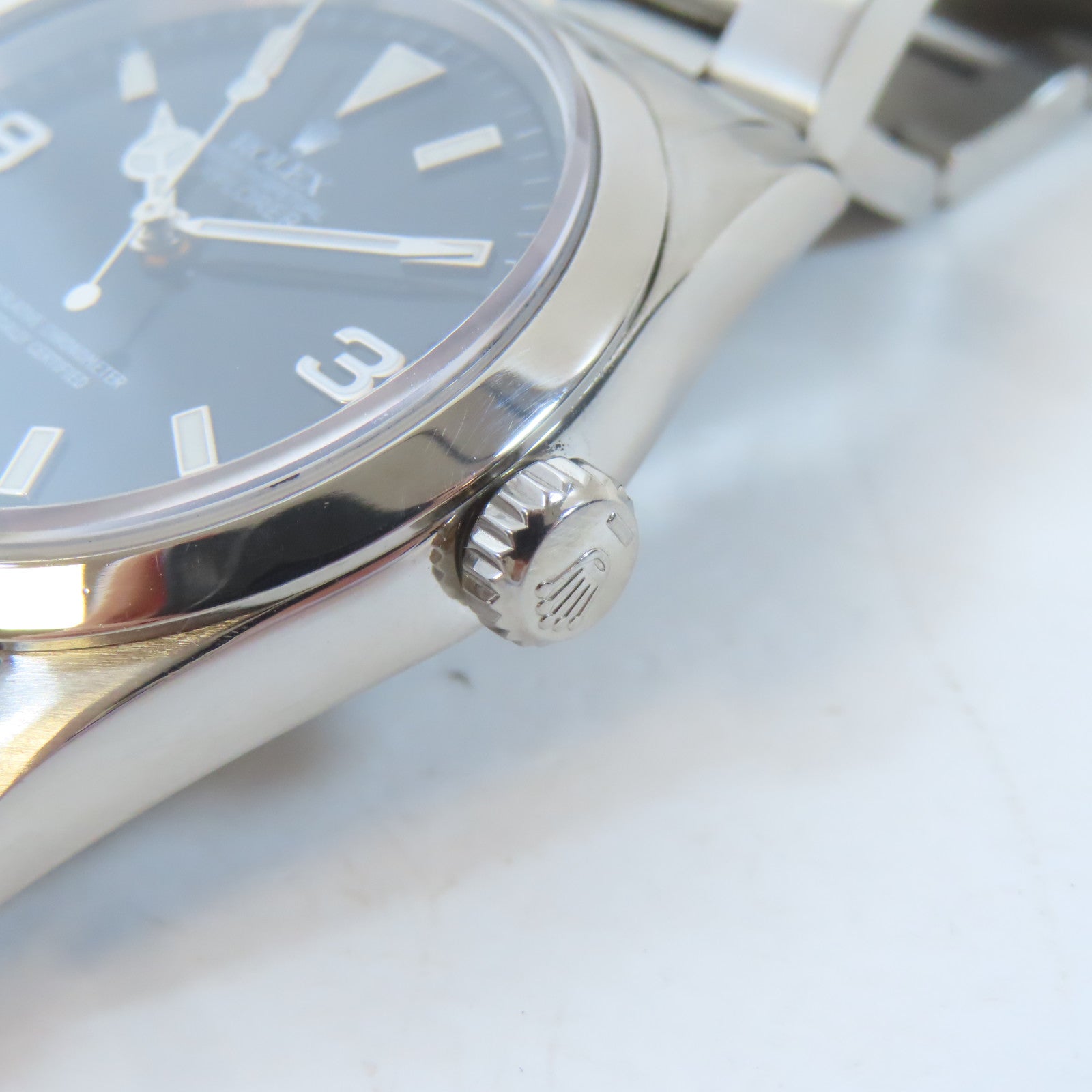 ROLEX ExplorerⅠ不鏽鋼手錶自動機芯黑色