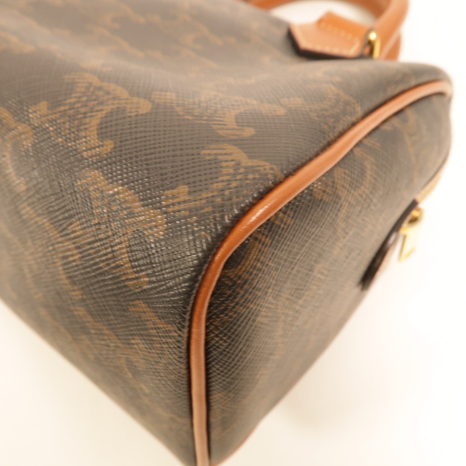 CELINE 塗層帆布Small Boston手挽肩背兩用袋
