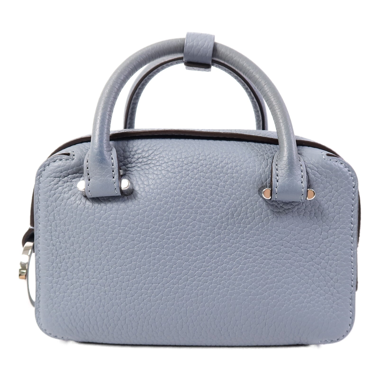 Delvaux Taurillon Soft Cool Box Nano手挽肩背兩用袋
