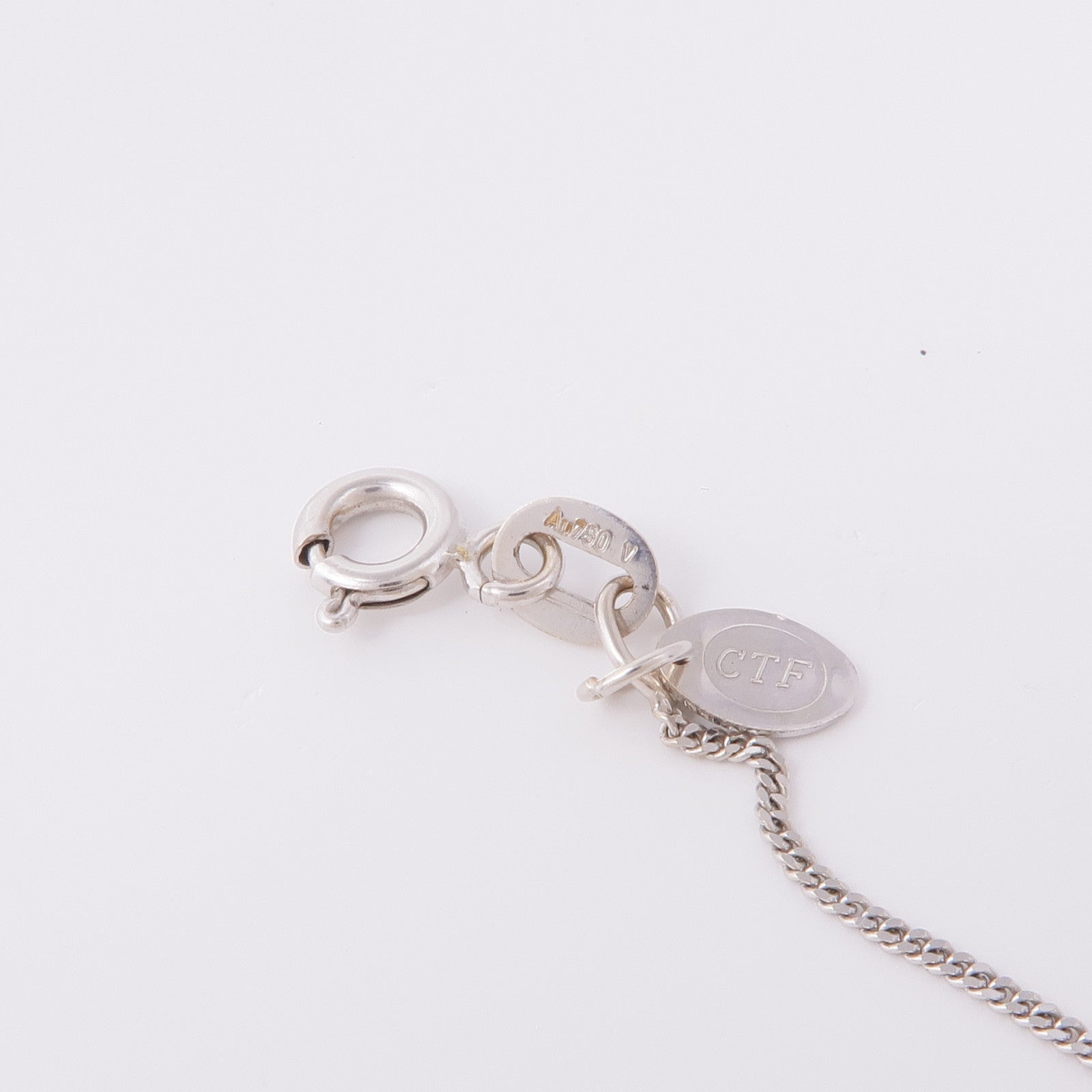 JEWELRY 18K白金Diamond Necklace鑽石項鍊