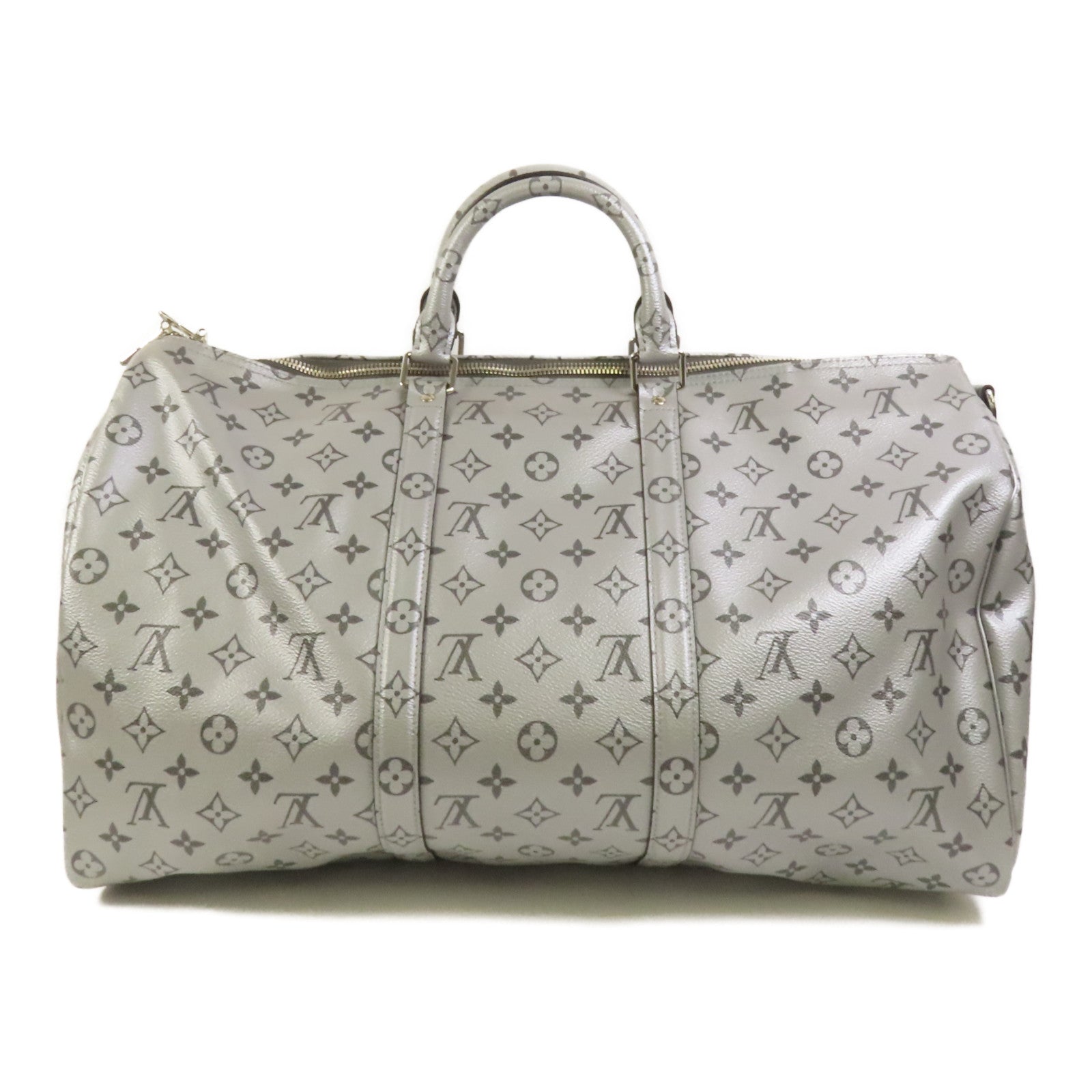 LOUIS VUITTON 【激減優惠】Monogram Reflect Keepall 50 Bandoulie銀扣手挽肩背兩用袋