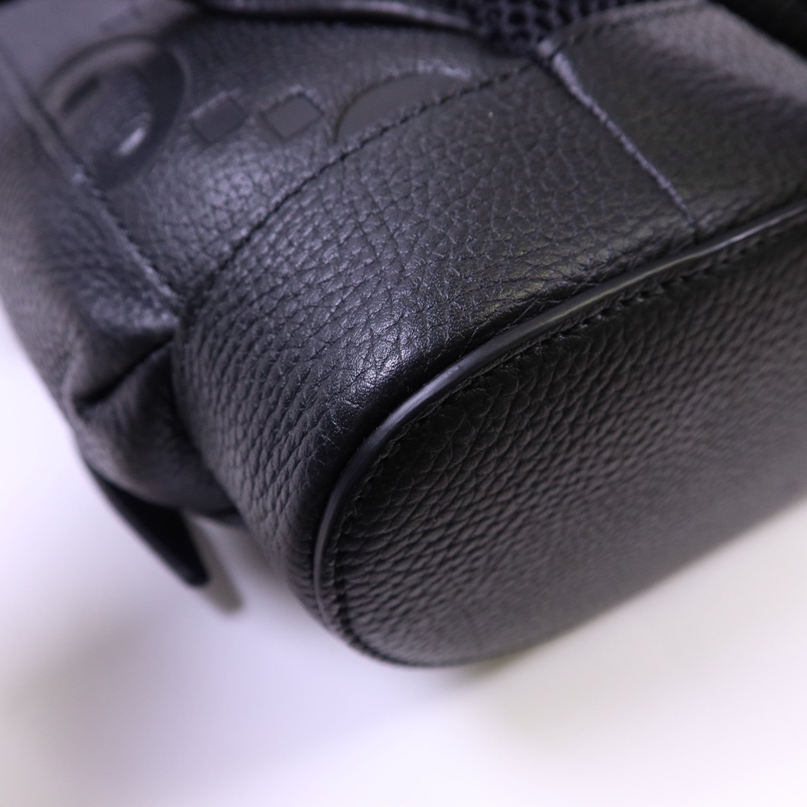 GUCCI 牛皮皮革Jumbo GG Backpack銀扣背包