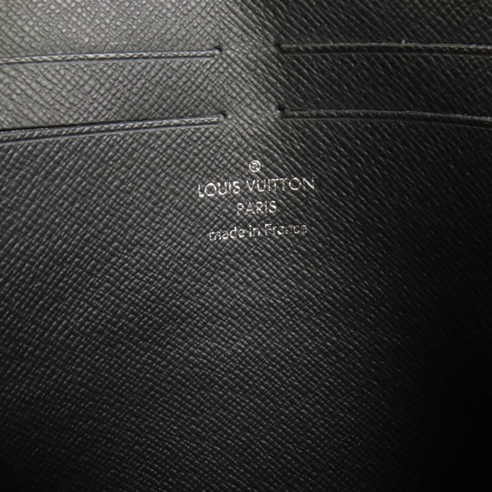 LOUIS VUITTON Damier Graphite Pochette Voyage MM銀扣手拿包