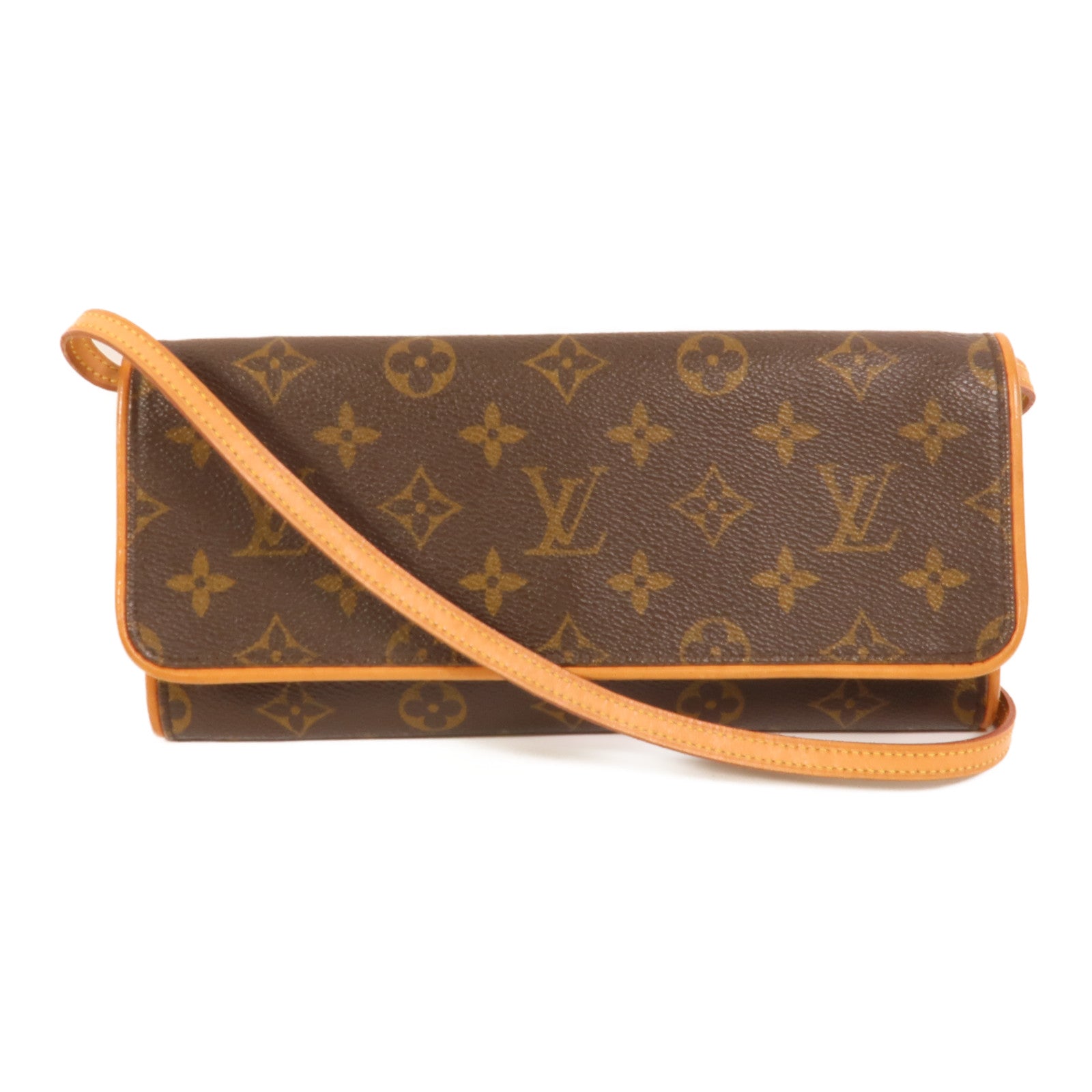 LOUIS VUITTON Monogram Pochette Twin GM肩背袋