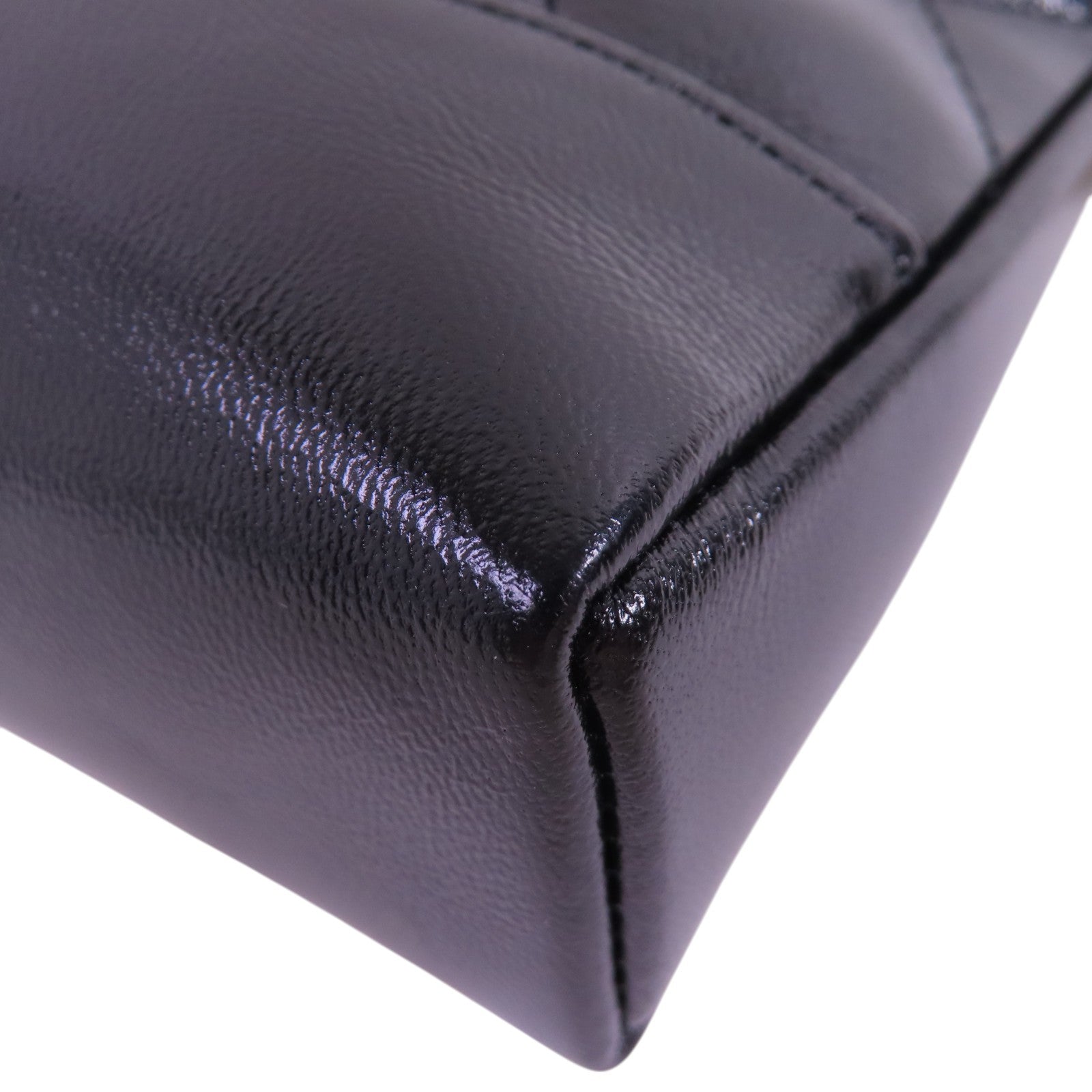 CHANEL 牛皮皮革Nano 31 Chain Shoulder Bag金扣鏈帶肩背袋