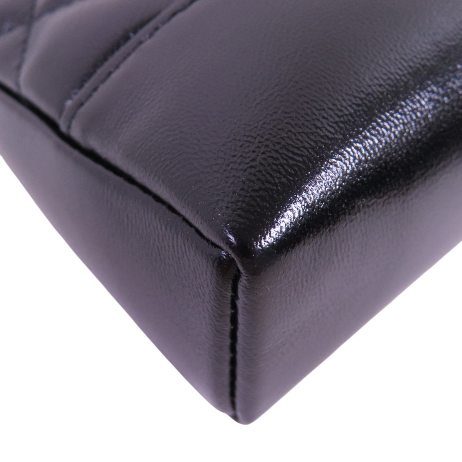 CHANEL 牛皮皮革Nano 31 Chain Shoulder Bag金扣鏈帶肩背袋