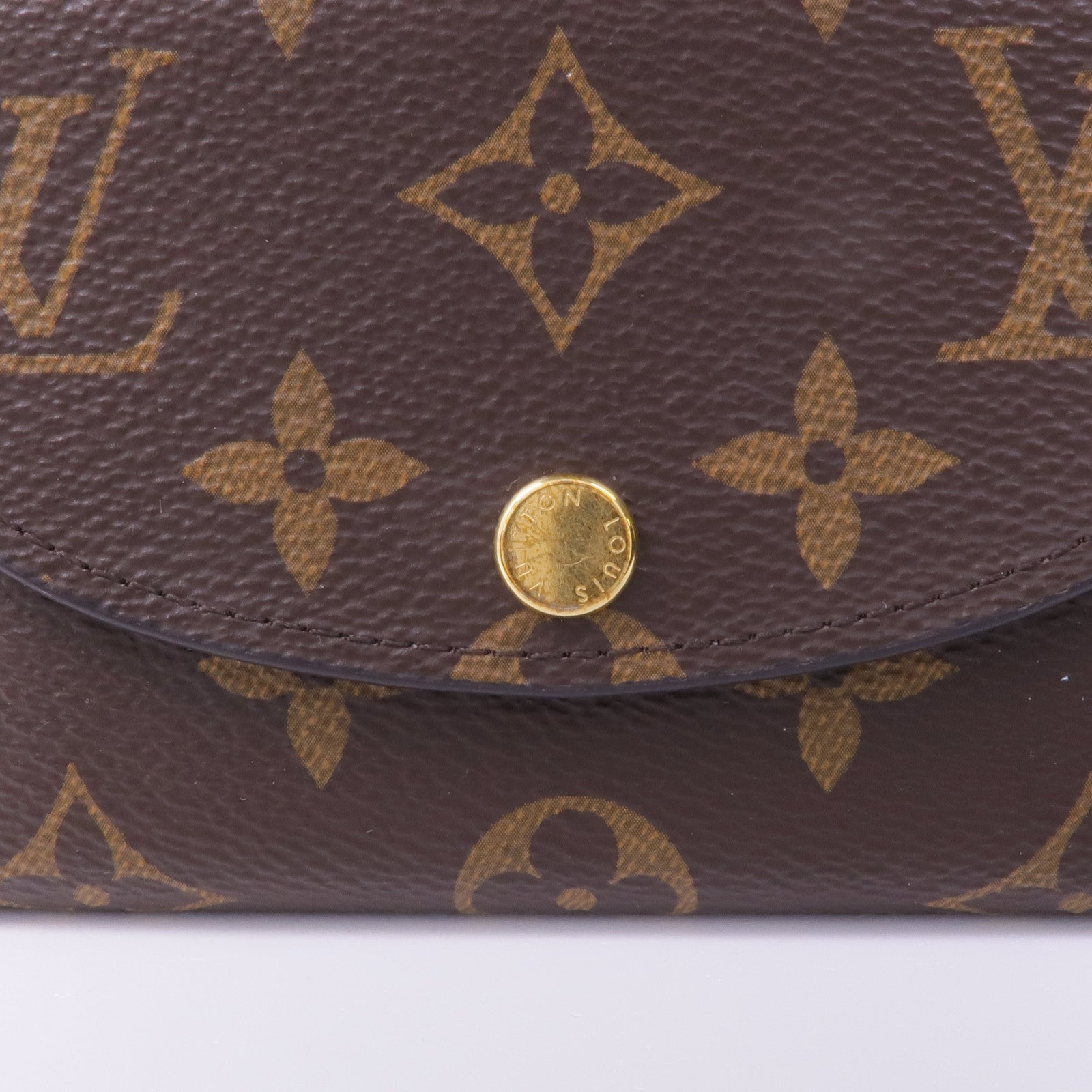 LOUIS VUITTON Monogram Rosalie Coin Purse金扣零錢包
