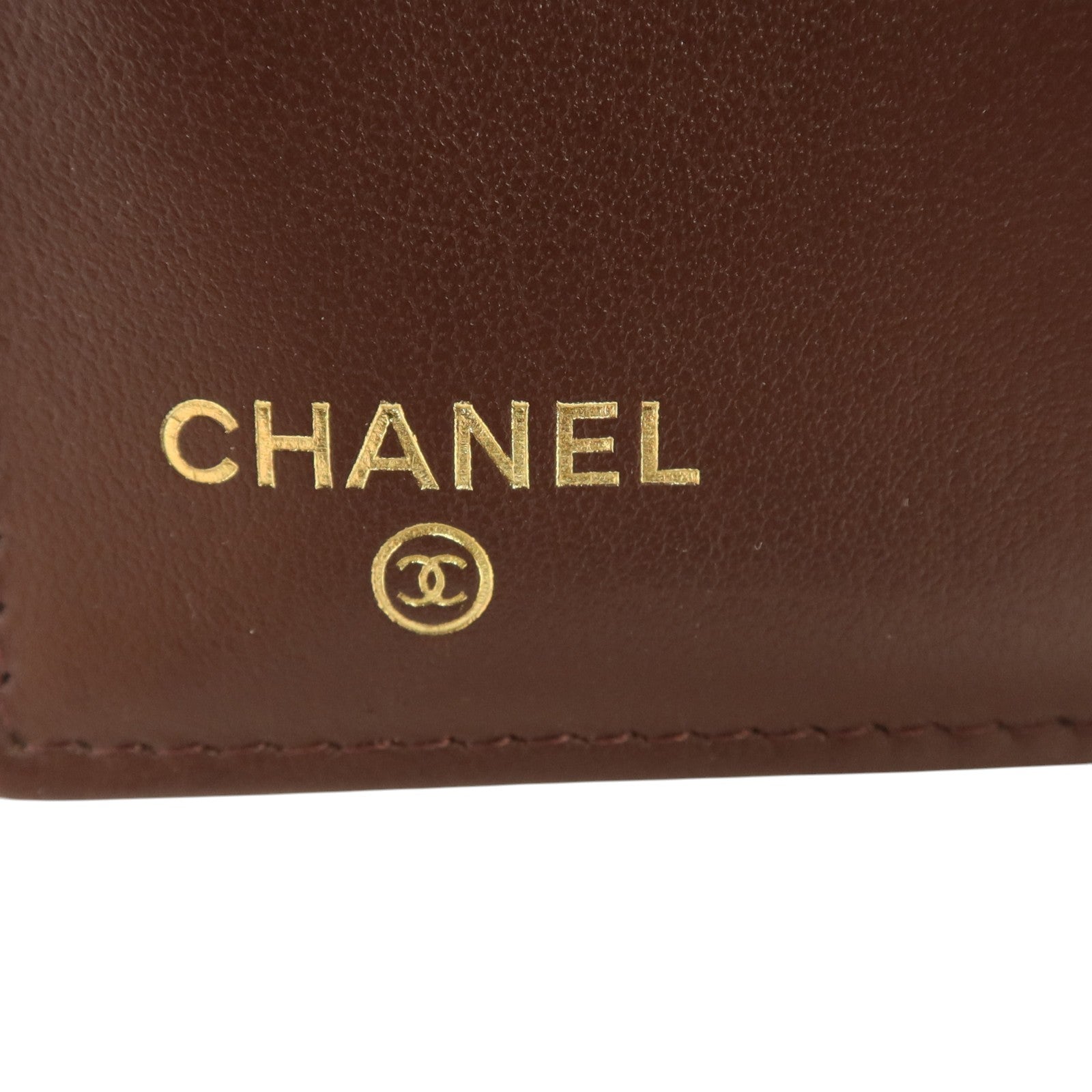 CHANEL 牛皮皮革Classic Medium Flap Wallet金扣錢包
