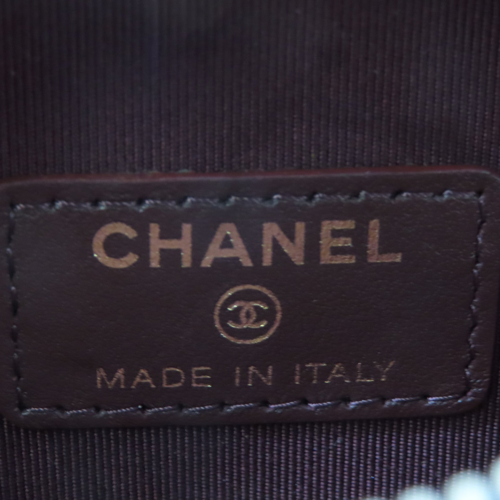 CHANEL 菱格Caviar皮革Chain Shoulder金扣鏈帶肩背袋黑色