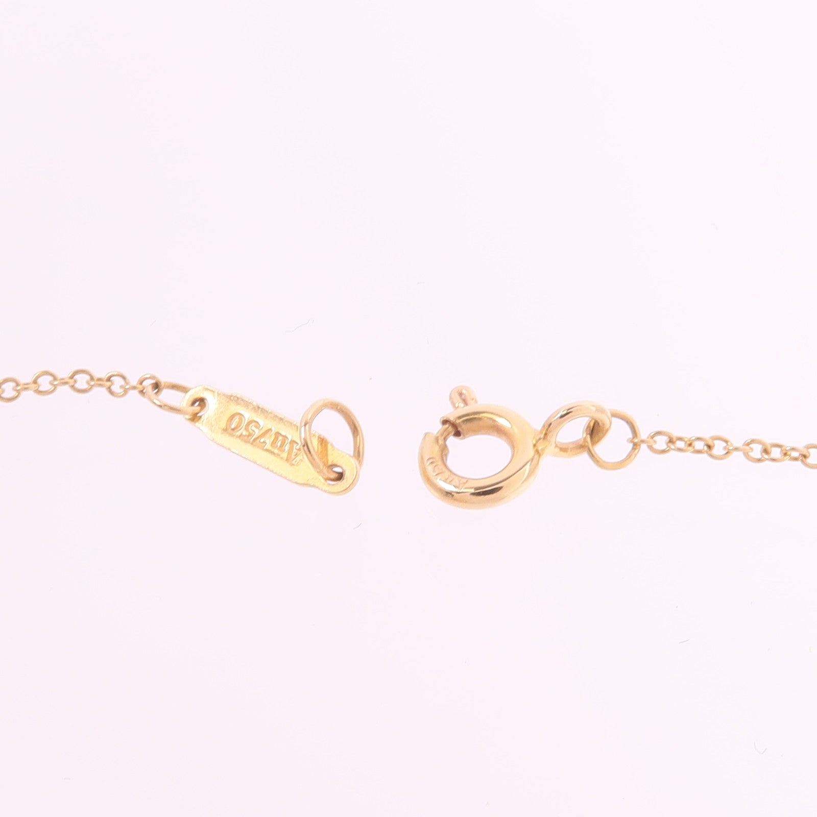 TIFFANY＆CO 18K玫瑰金Heart Key Pendant項鍊