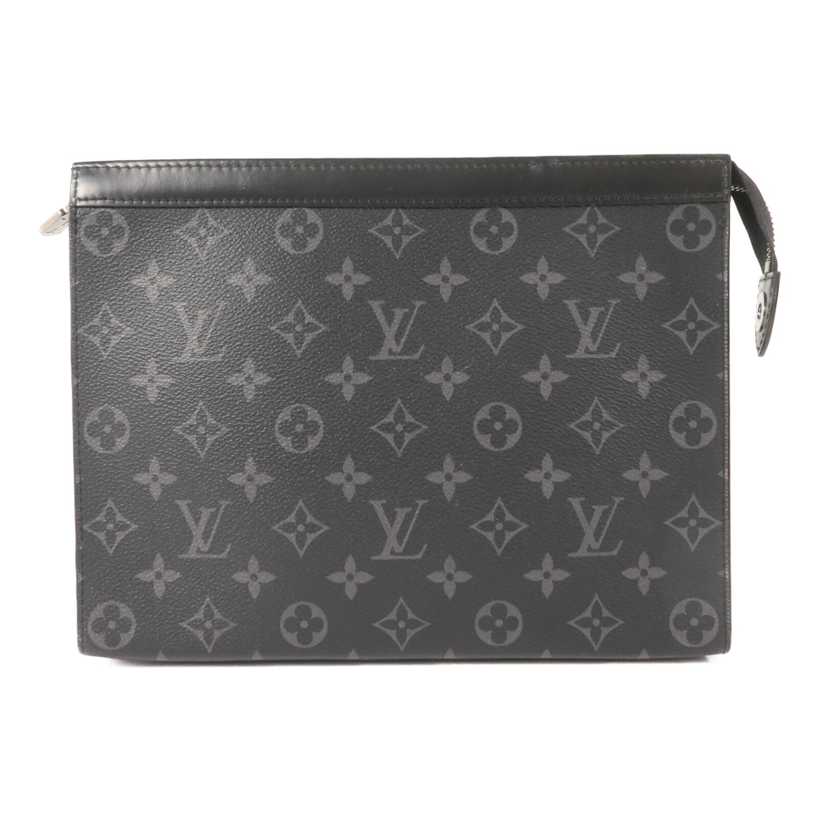 LOUIS VUITTON Monogram Eclipse Pochette Voyage MM手拿包