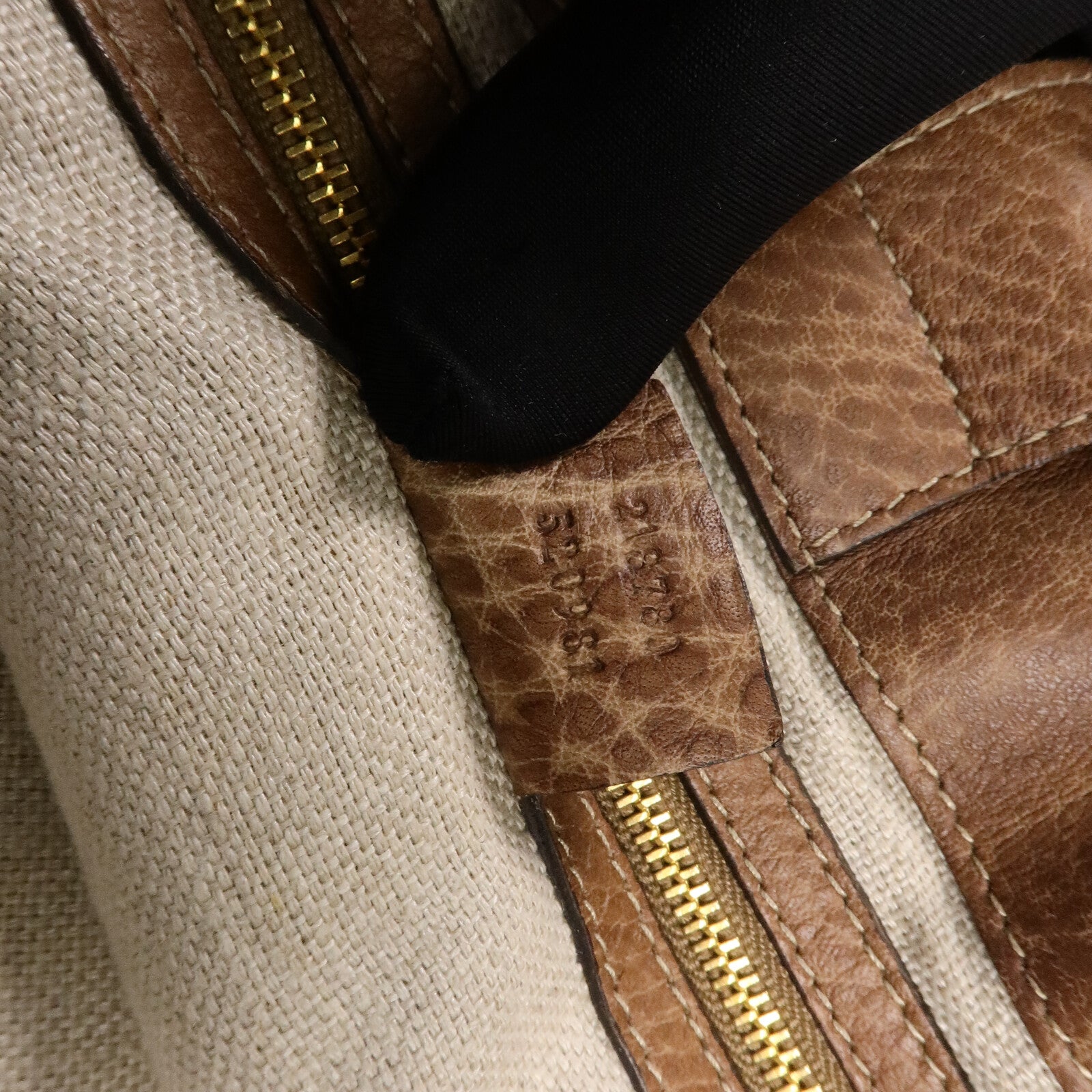 GUCCI 牛皮皮革Bamboo Tote Bag手挽袋