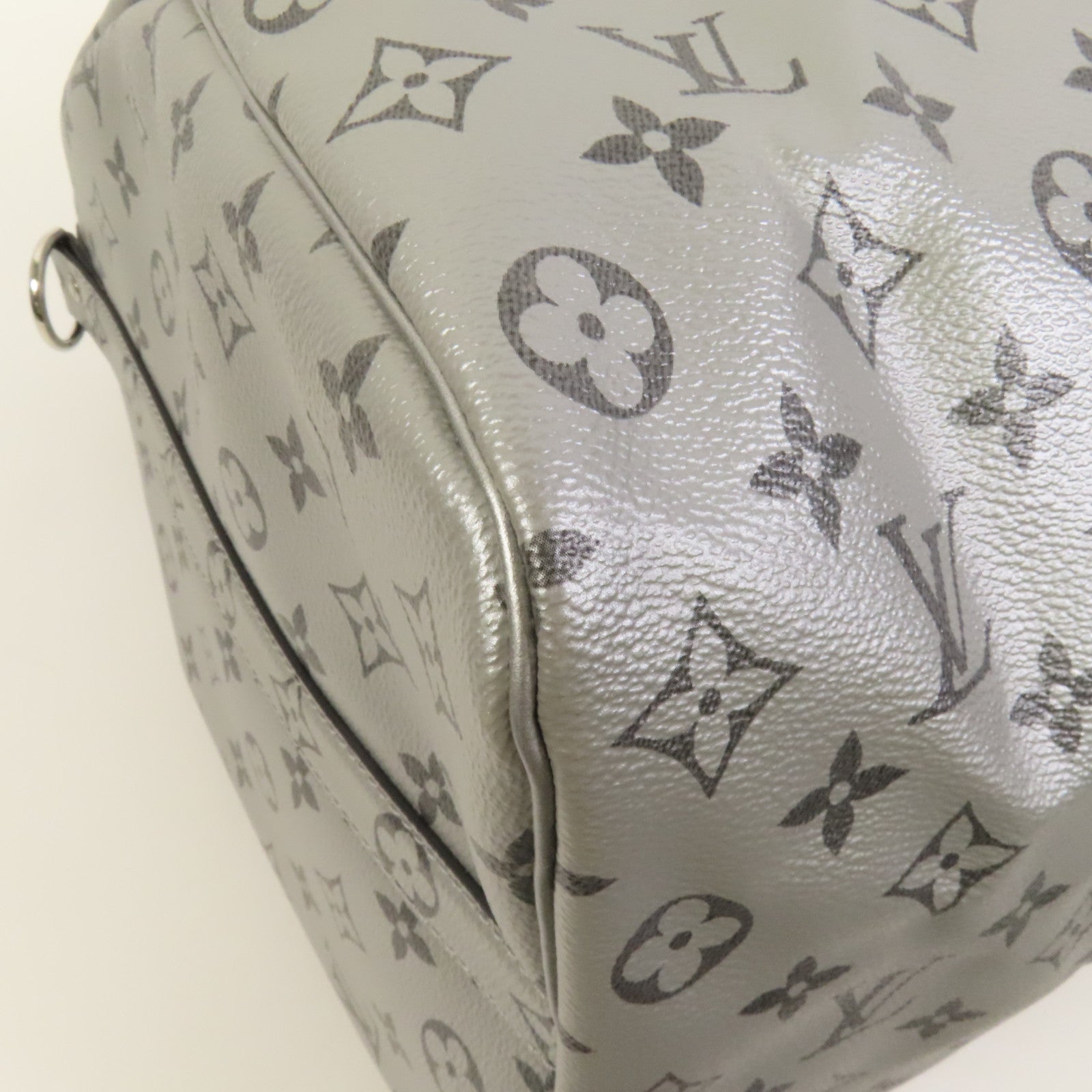 LOUIS VUITTON 【激減優惠】Monogram Reflect Keepall 50 Bandoulie銀扣手挽肩背兩用袋