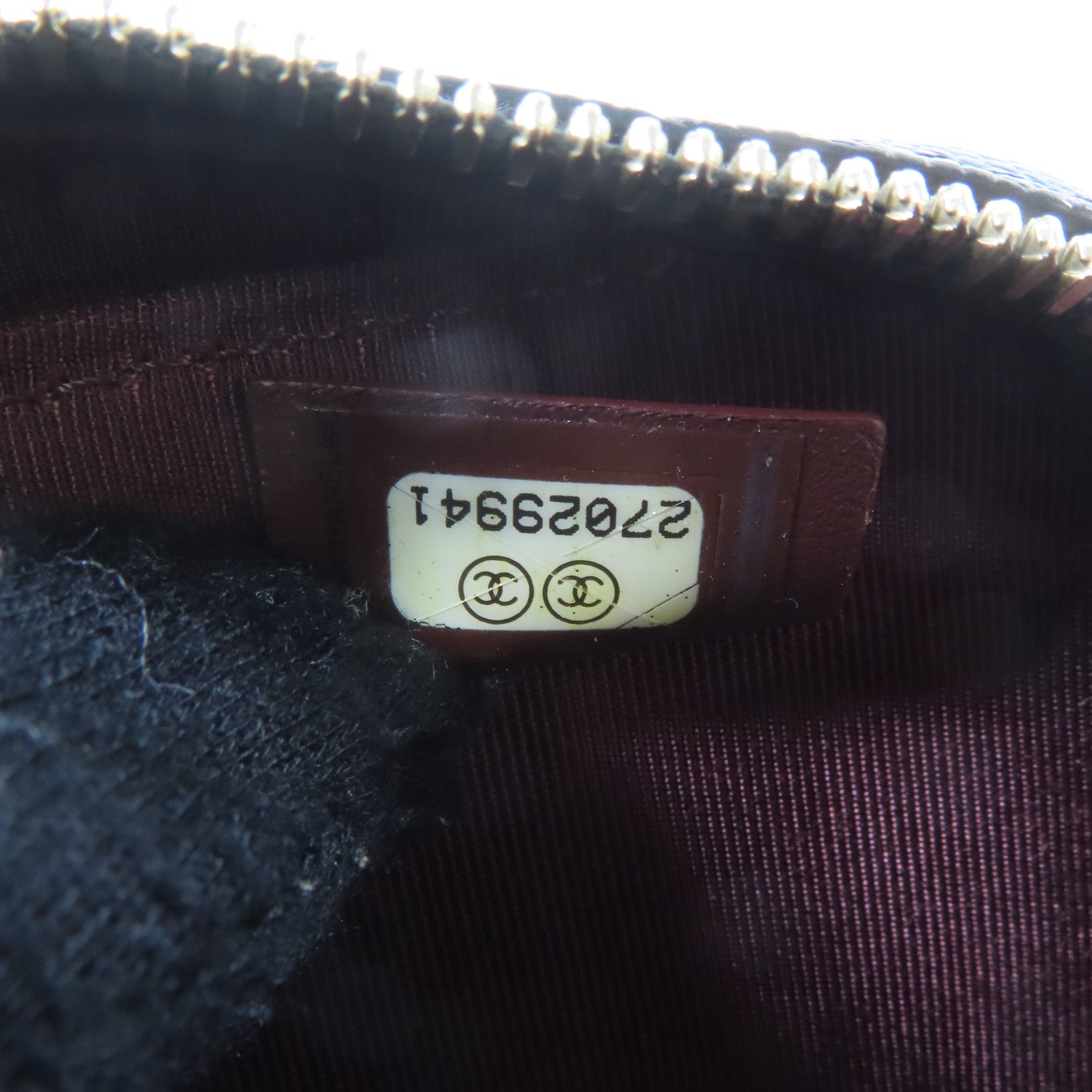 CHANEL 菱格Caviar皮革Chain Shoulder金扣鏈帶肩背袋黑色