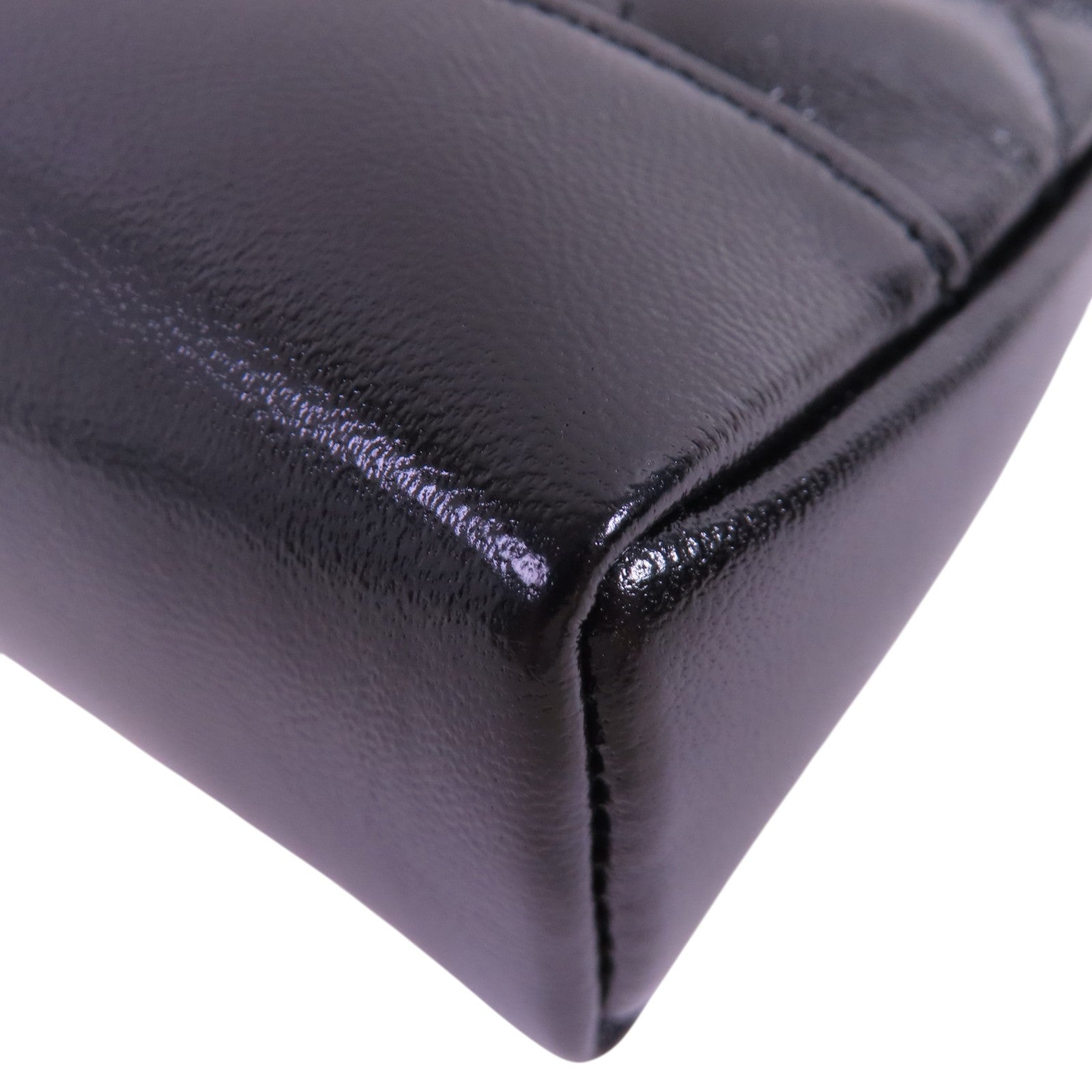 CHANEL 牛皮皮革Nano 31 Chain Shoulder Bag金扣鏈帶肩背袋