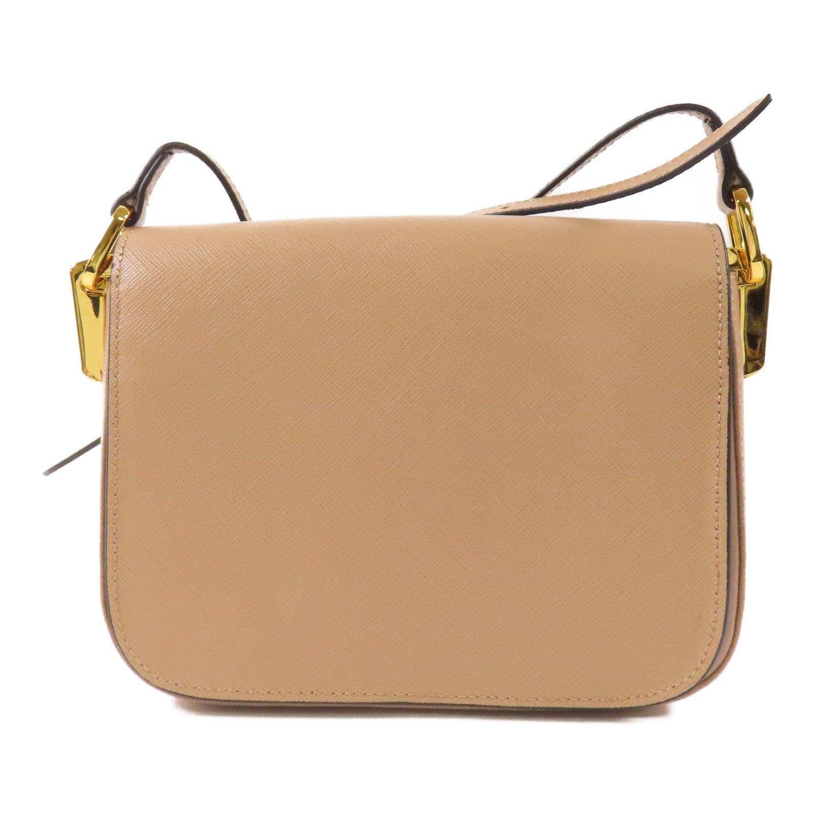 PRADA Saffiano皮革Shoulder Bag金扣肩背袋