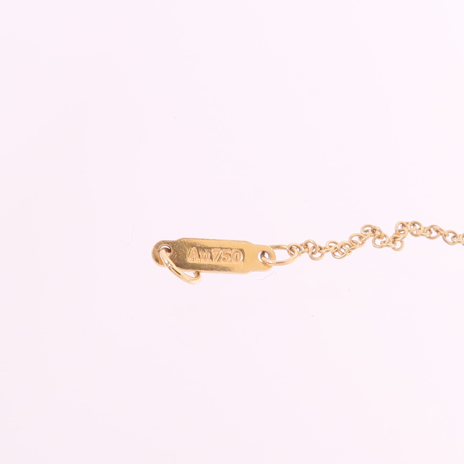 TIFFANY＆CO 18K玫瑰金Heart Key Pendant項鍊
