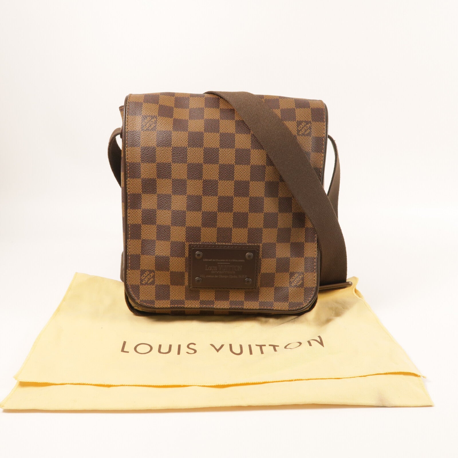 LOUIS VUITTON Damier Brooklyn PM肩背袋