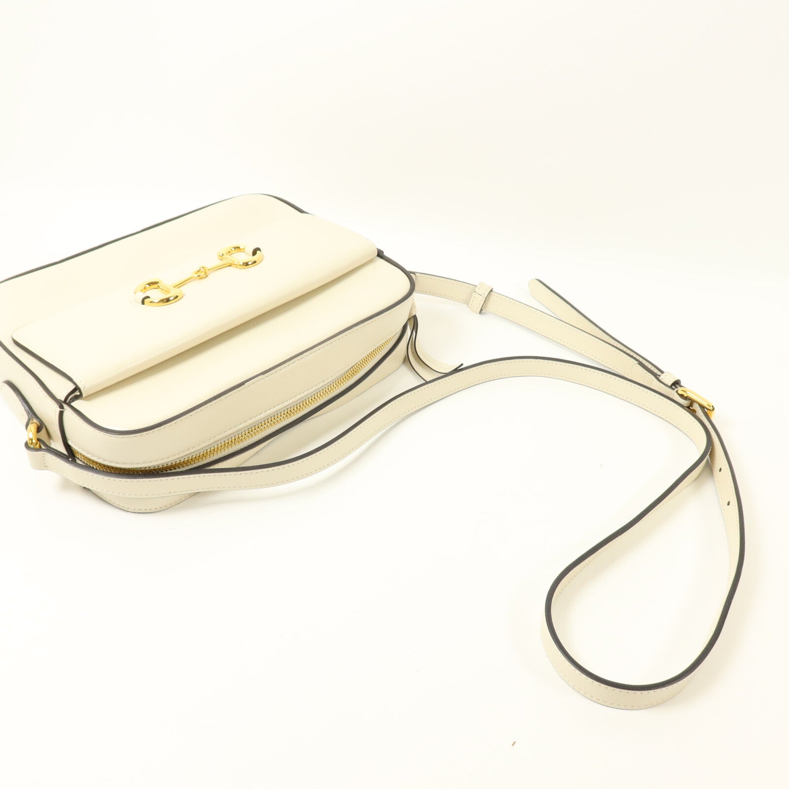 GUCCI 牛皮皮革Horsebit 1955 Small肩背袋