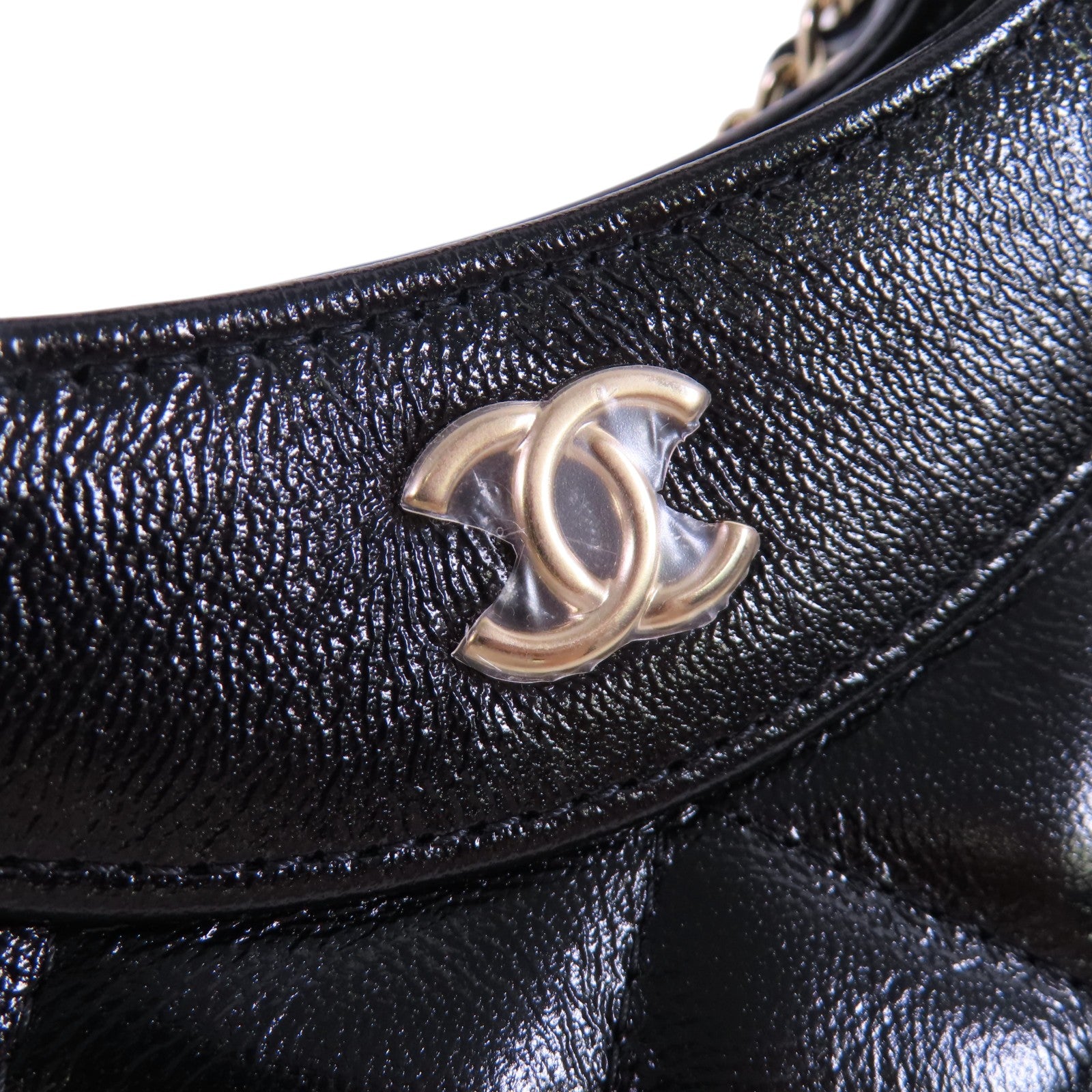 CHANEL 【激減優惠】牛皮皮革Nano 31 Chain Shoulder Bag金扣鏈帶肩背袋