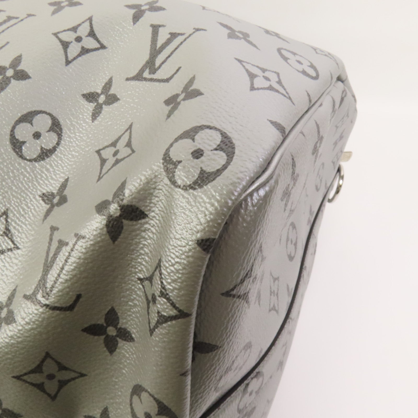 LOUIS VUITTON 【激減優惠】Monogram Reflect Keepall 50 Bandoulie銀扣手挽肩背兩用袋