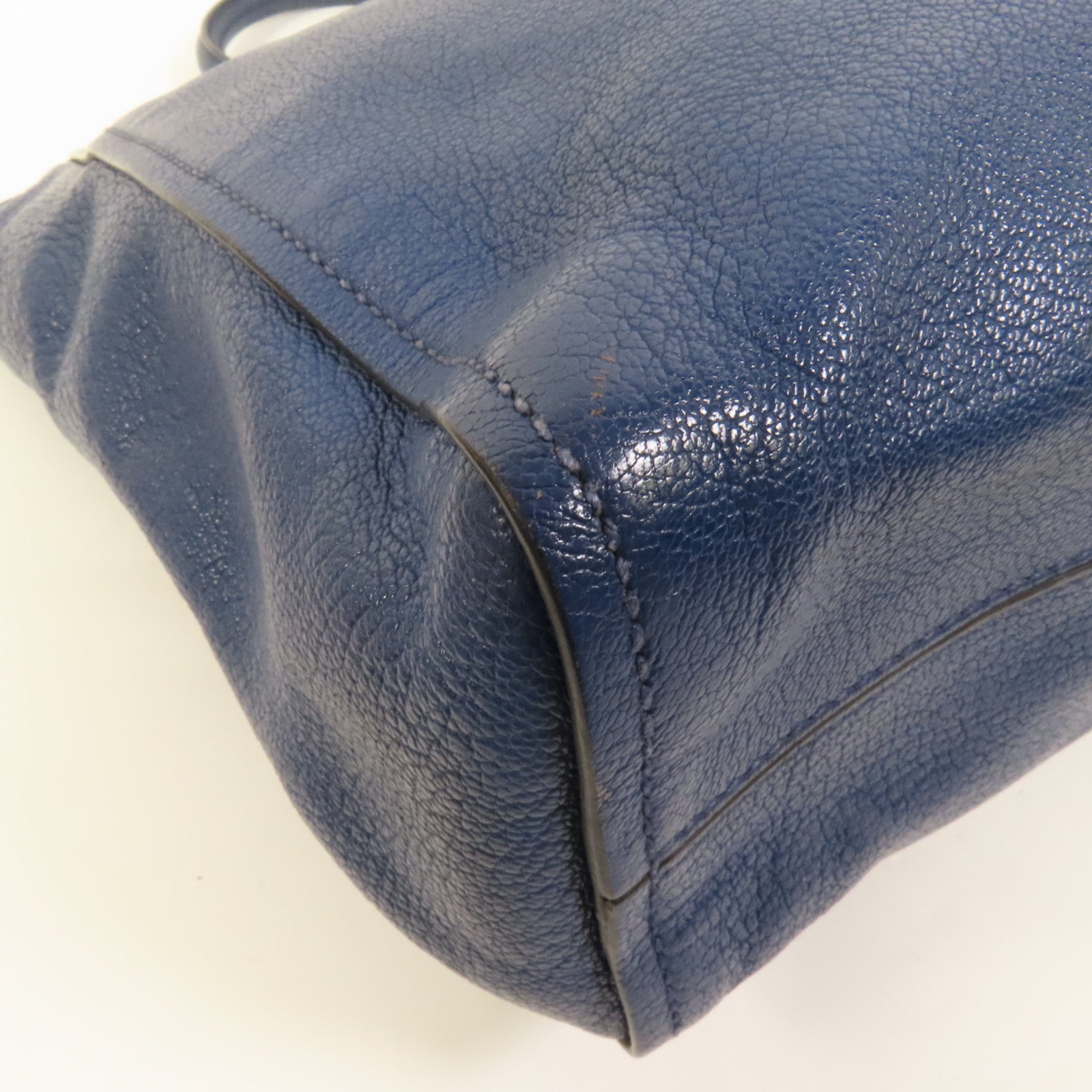 Miu Miu 【激減優惠】皮革2 Way Shoulder金扣手挽肩背兩用袋