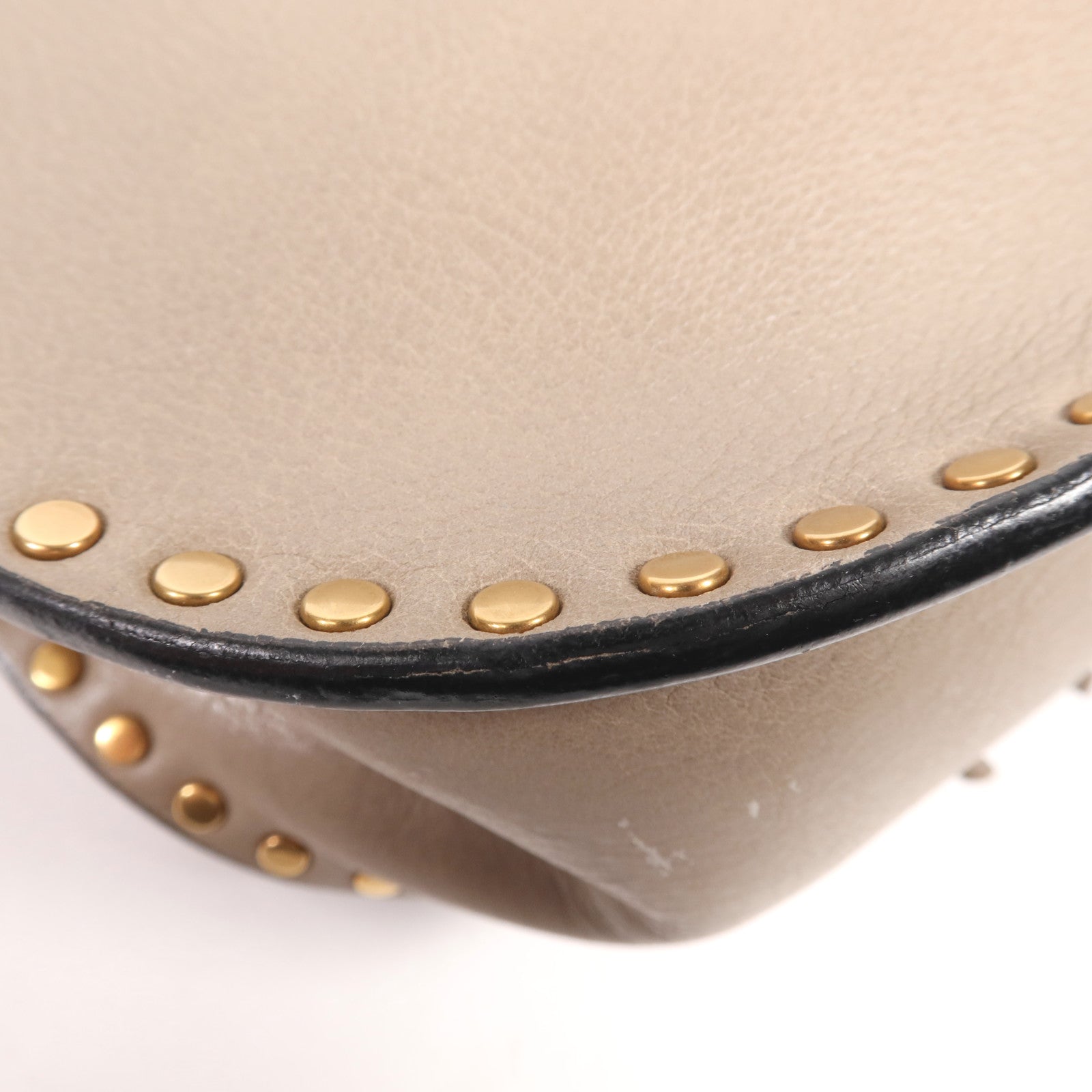 Chloe 皮革Shoulder Bag金扣肩背袋