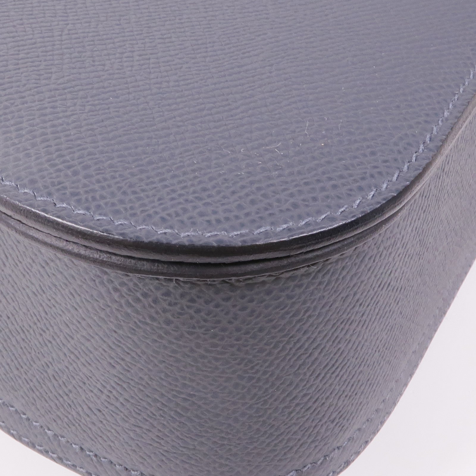 HERMES Epsom皮革 Della Cavalleria Mini金扣肩背袋Ardoise