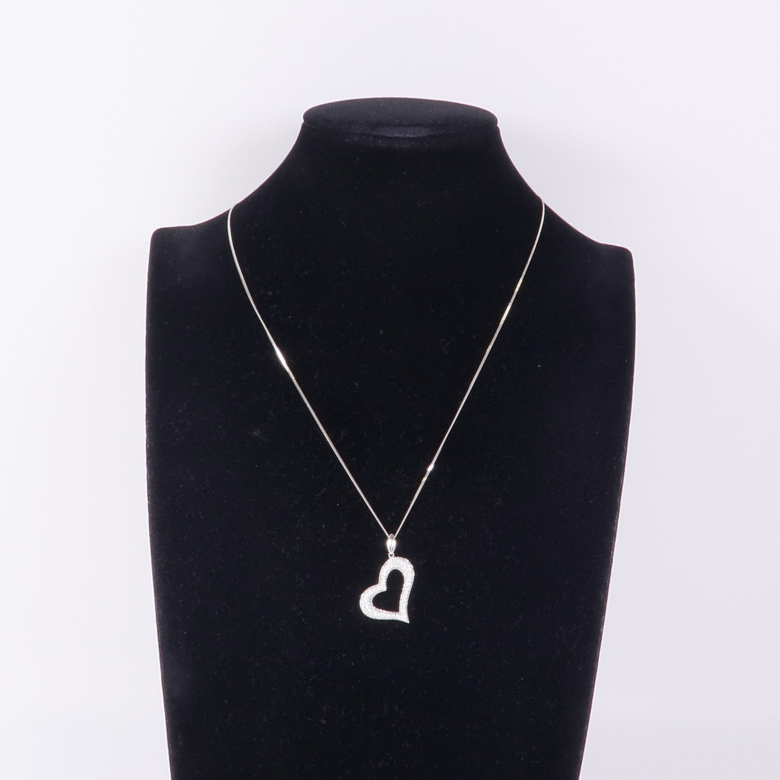 JEWELRY 18K白金Diamond Necklace鑽石項鍊