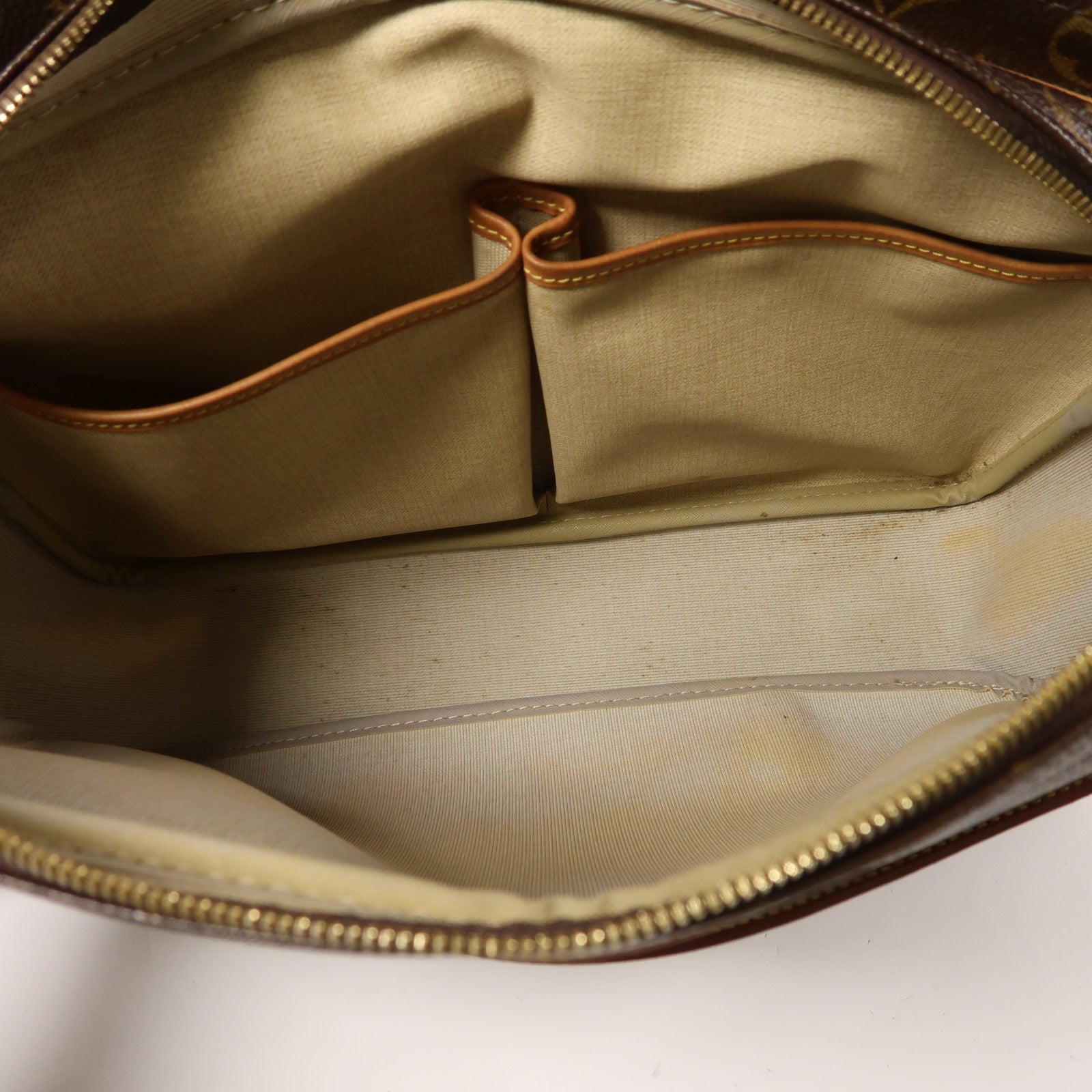 LOUIS VUITTON Monogram Reporter GM金扣肩背袋