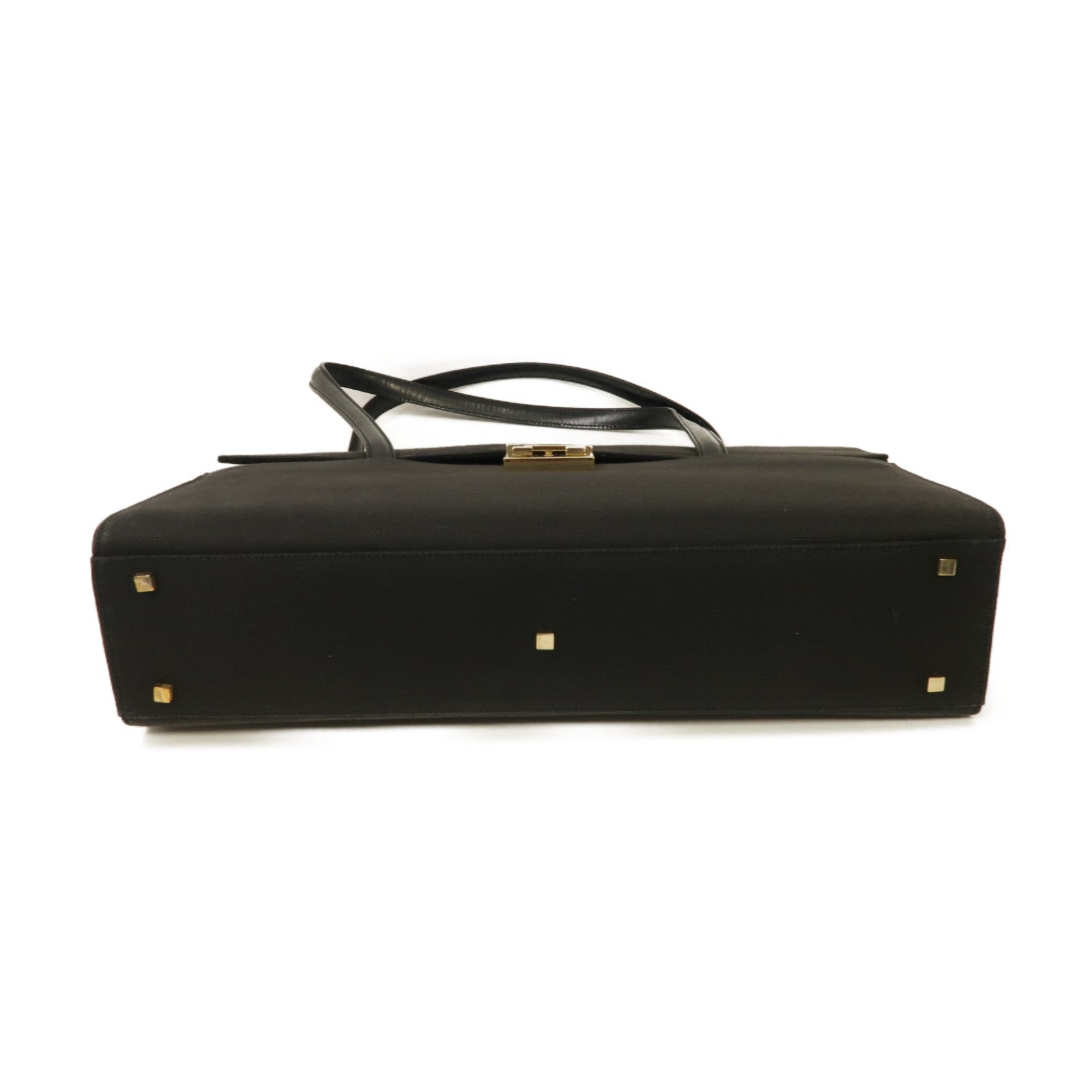 GUCCI 帆布Shoulder Bag金扣肩背袋黑色