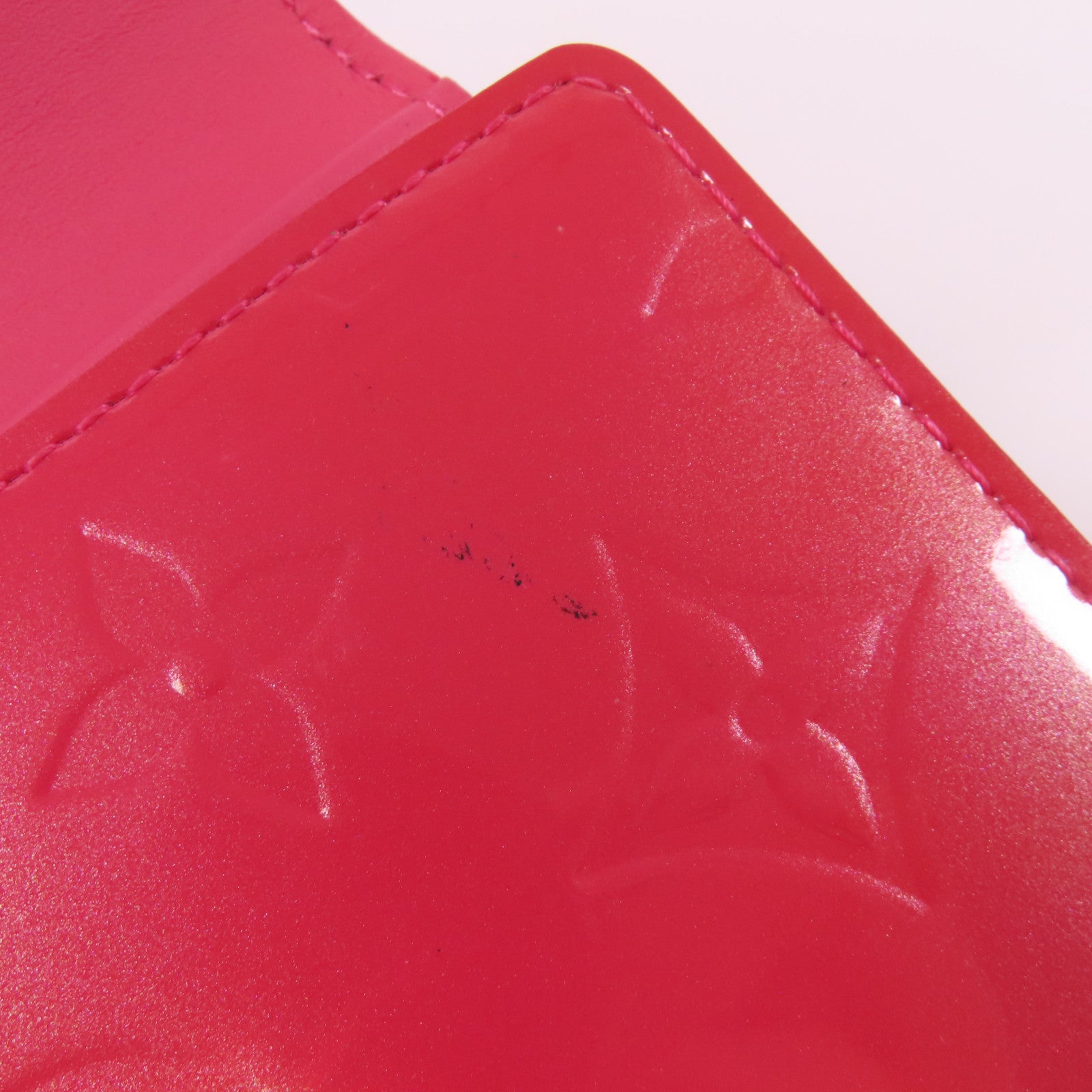 LOUIS VUITTON Vernis Trifold Wallet金扣錢包