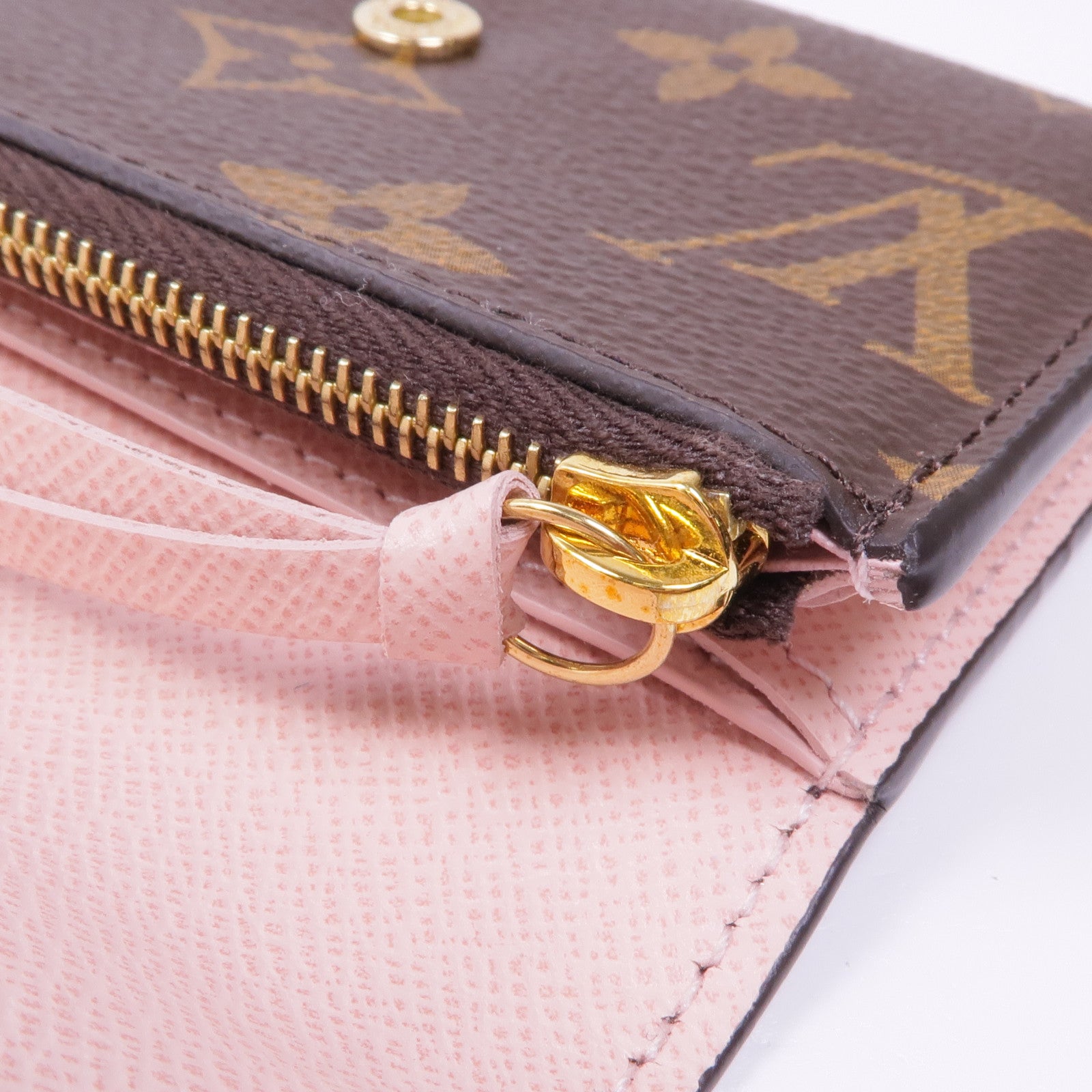 LOUIS VUITTON Monogram Rosalie Coin Purse金扣零錢包