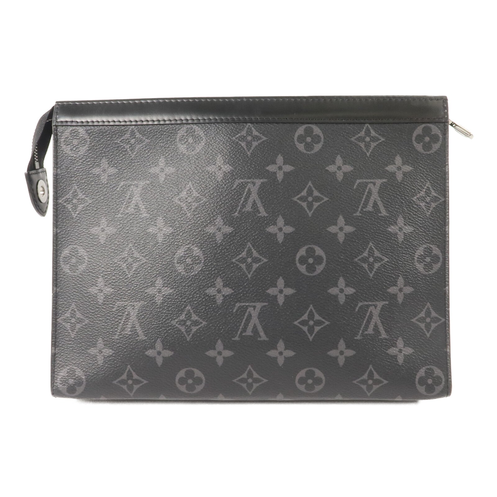 LOUIS VUITTON Monogram Eclipse Pochette Voyage MM手拿包