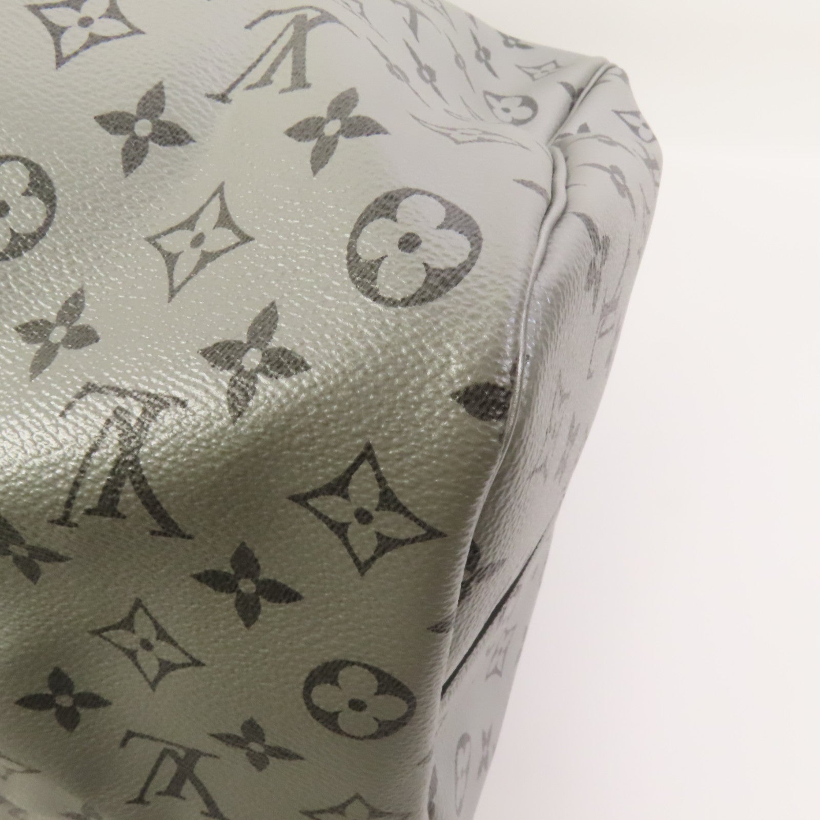 LOUIS VUITTON Monogram Reflect Keepall 50 Bandoulie銀扣手挽肩背兩用袋