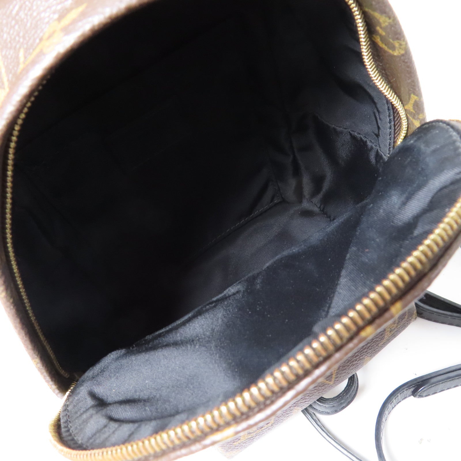 LOUIS VUITTON 【激減優惠】Monogram Palm Springs Mini金扣背包啡色