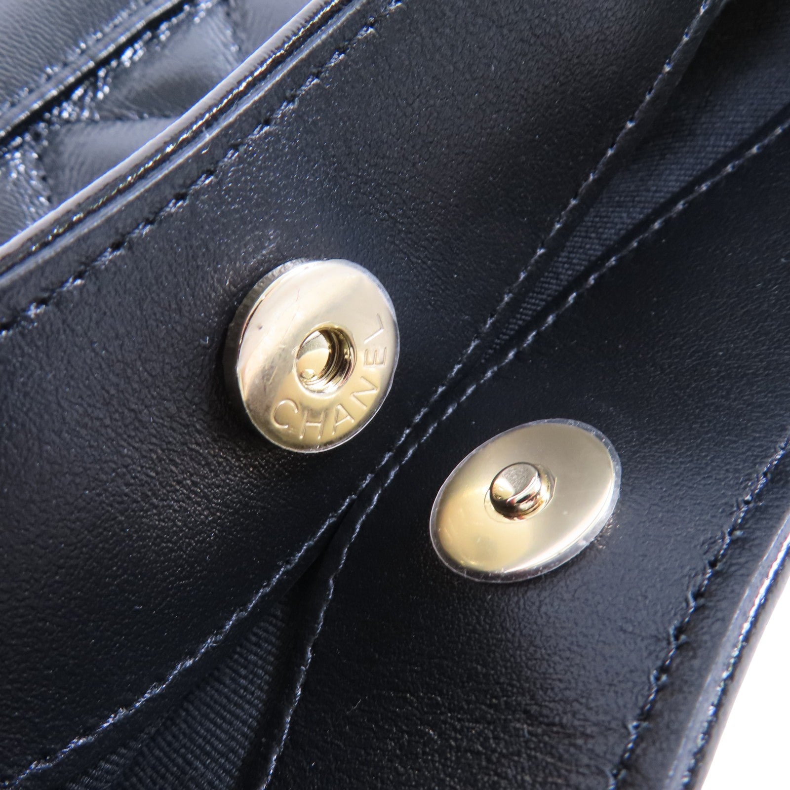 CHANEL 牛皮皮革Nano 31 Chain Shoulder Bag金扣鏈帶肩背袋