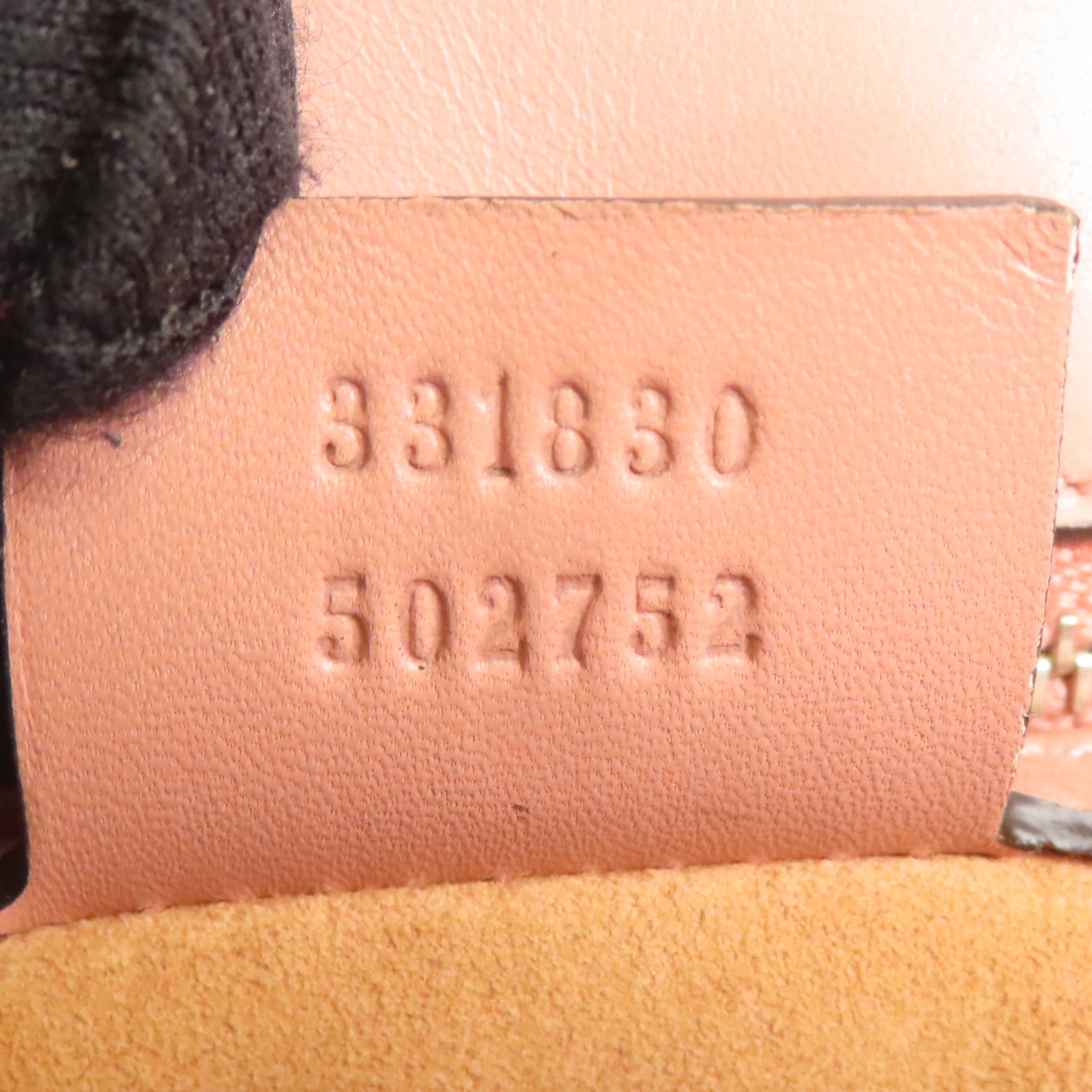 GUCCI GG SHW Hand Bag Calfskin Leather Pink