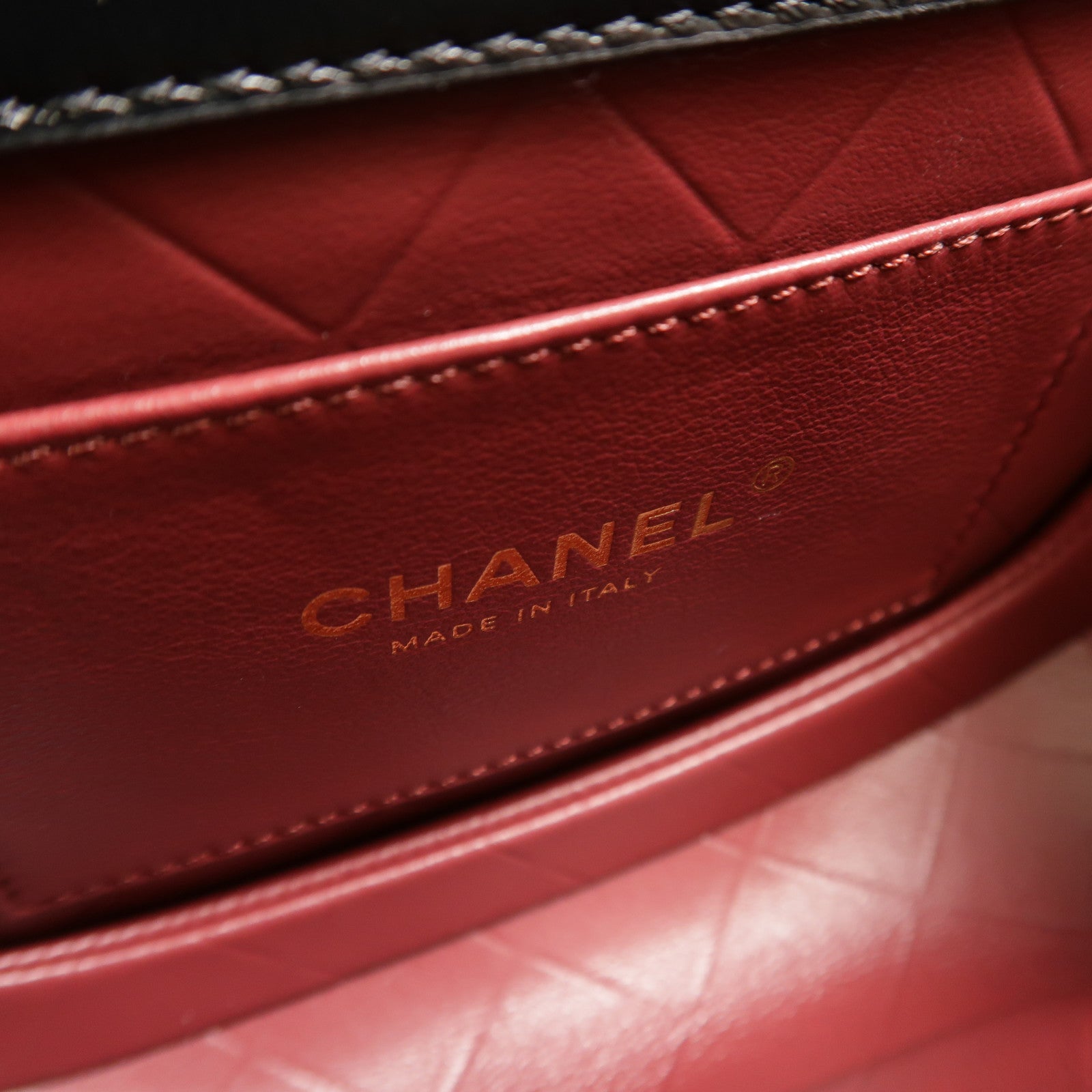 CHANEL 牛皮皮革Saddle Bag肩背袋