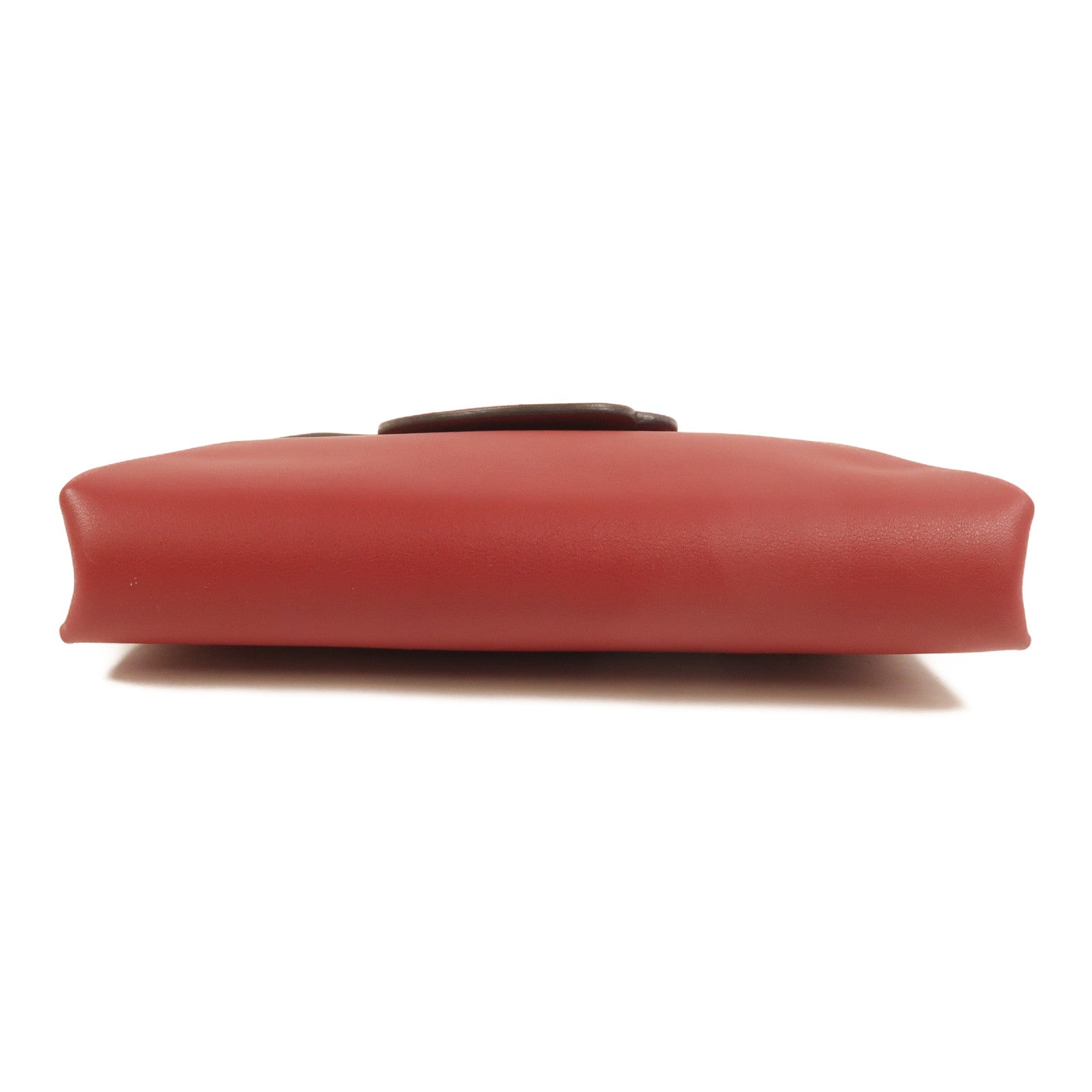 HERMES Swift/Tadelakt皮革Tutti Frutti Clutch手拿包RougeGrenat/RougeVif