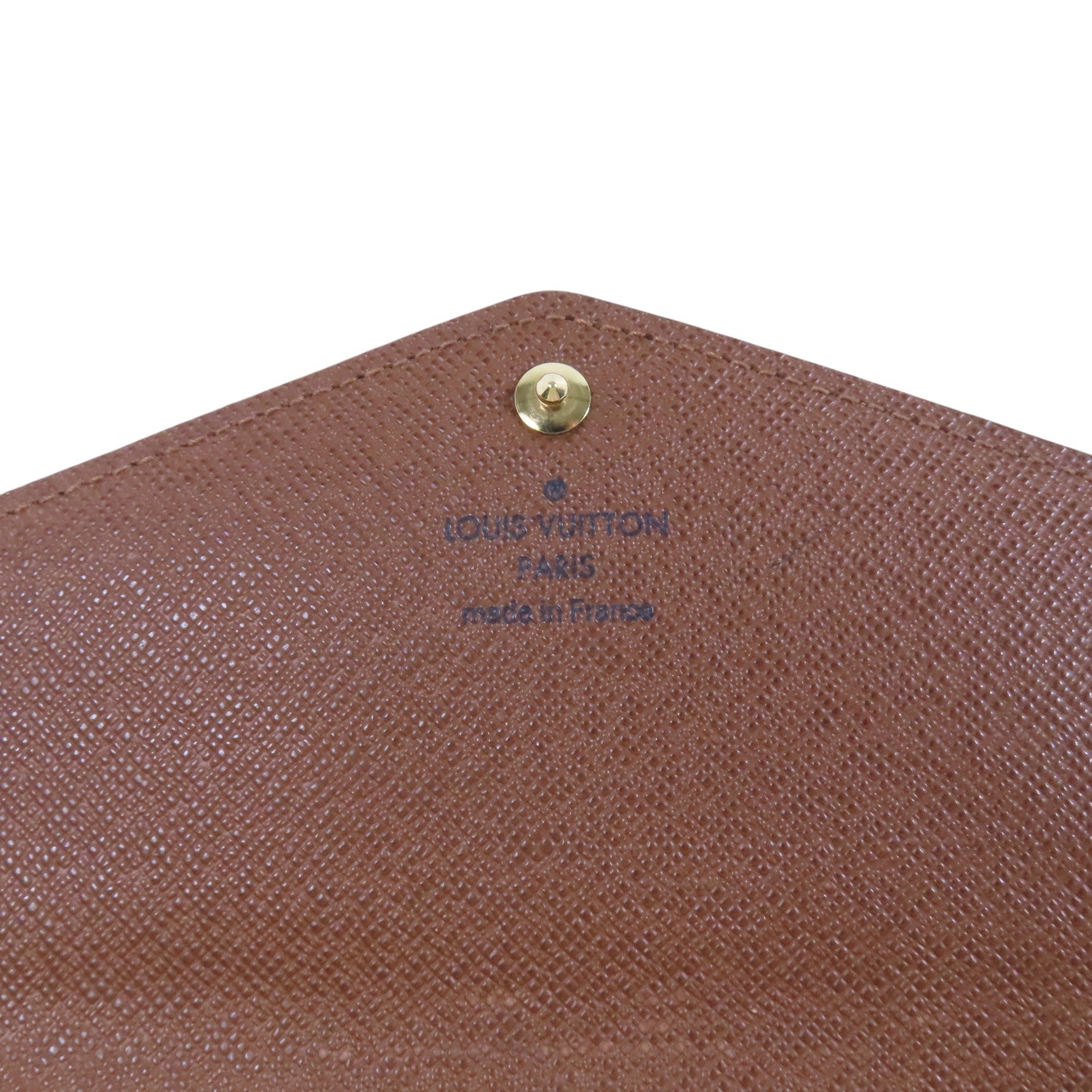 LOUIS VUITTON Monogram Sarah金扣長錢包