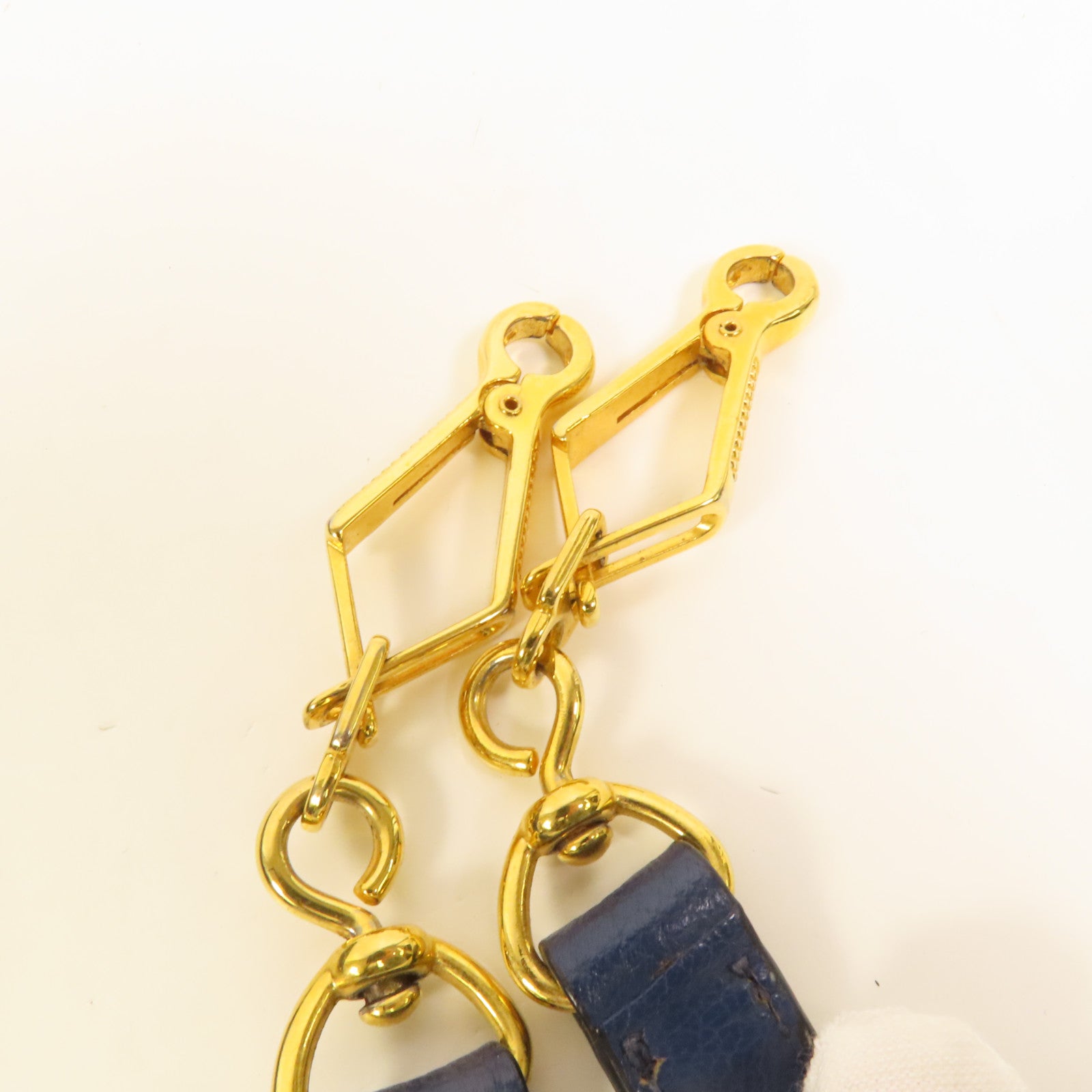 Miu Miu 【激減優惠】皮革2 Way Shoulder金扣手挽肩背兩用袋