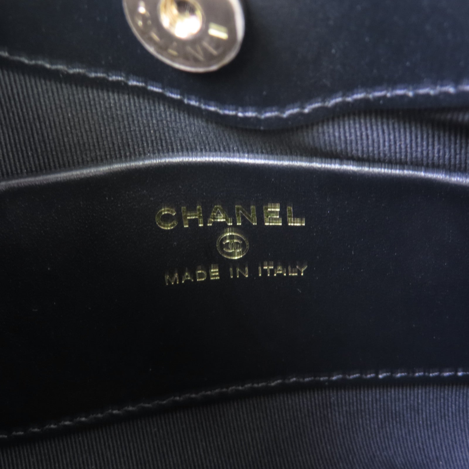 CHANEL 牛皮皮革Nano 31 Chain Shoulder Bag金扣鏈帶肩背袋