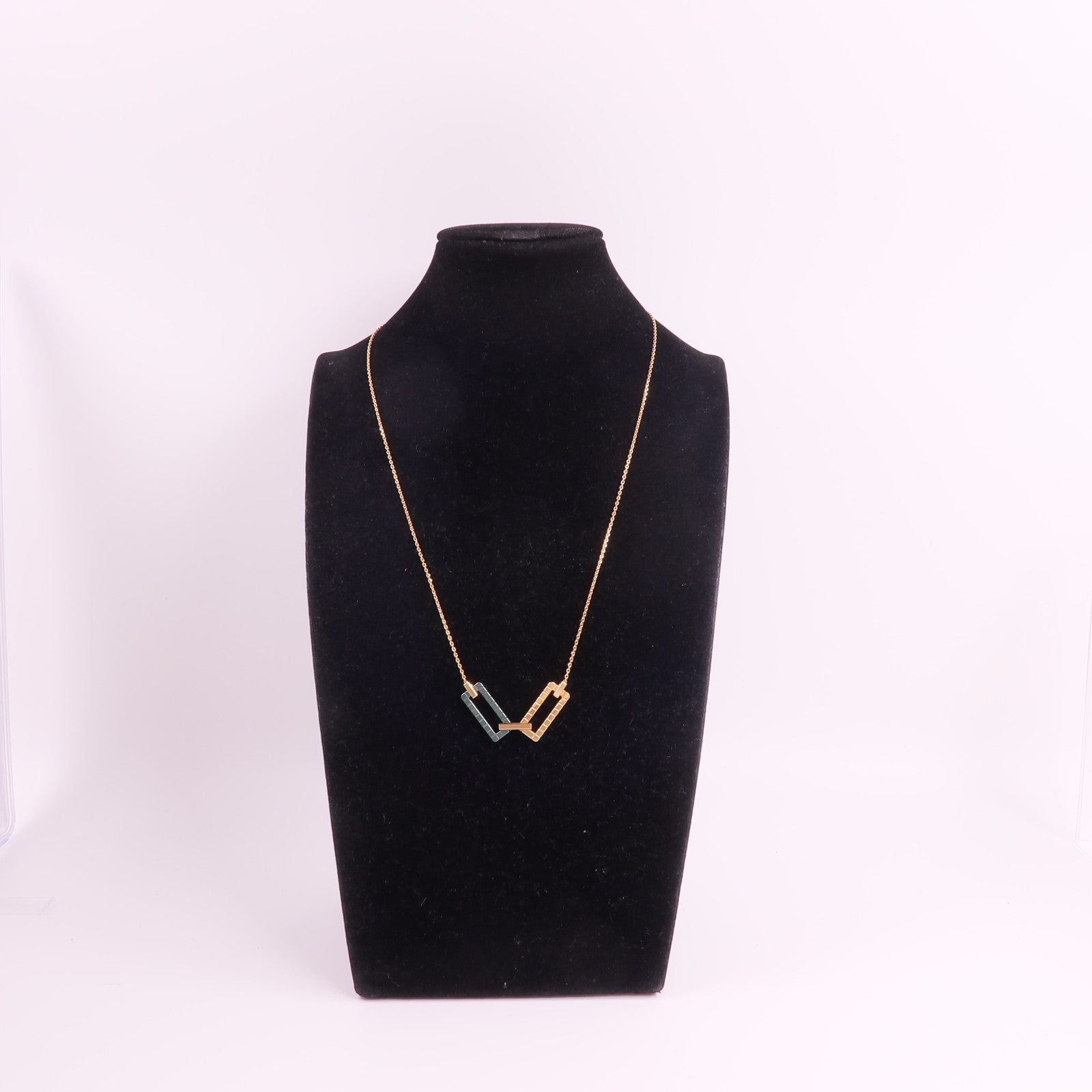 Chopard 【激減優惠】18K玫瑰金/陶瓷Ice Cube Pendant項鍊