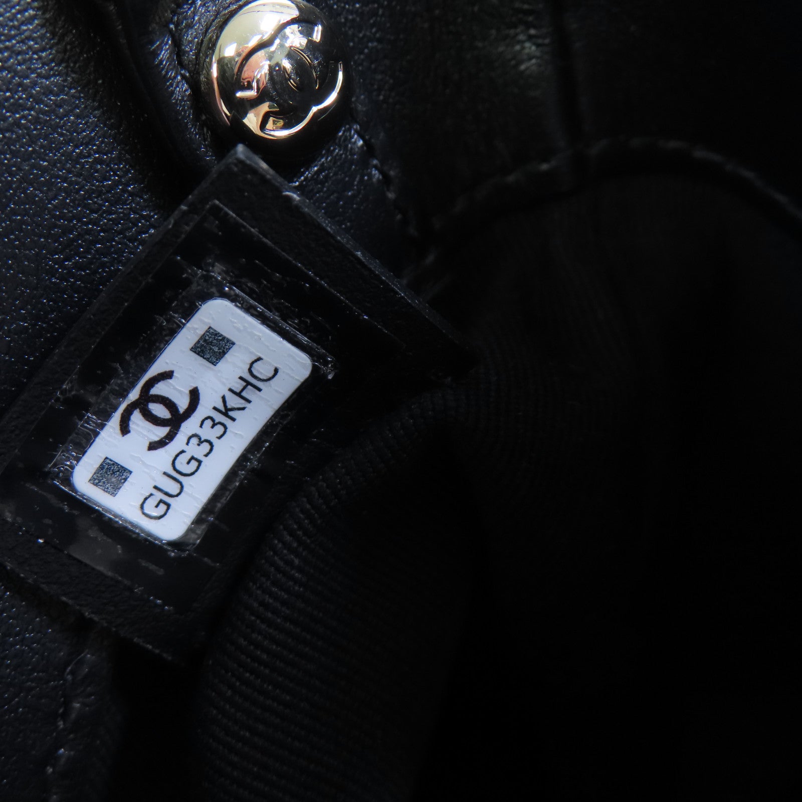 CHANEL 牛皮皮革Nano 31 Chain Shoulder Bag金扣鏈帶肩背袋