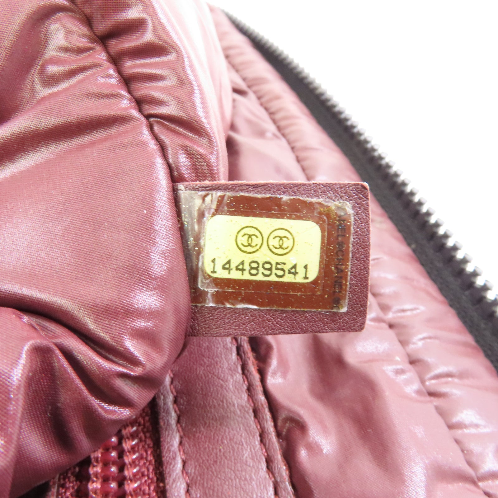 CHANEL 【激減優惠】尼龍Coco Cocoon銀扣手挽袋黑色