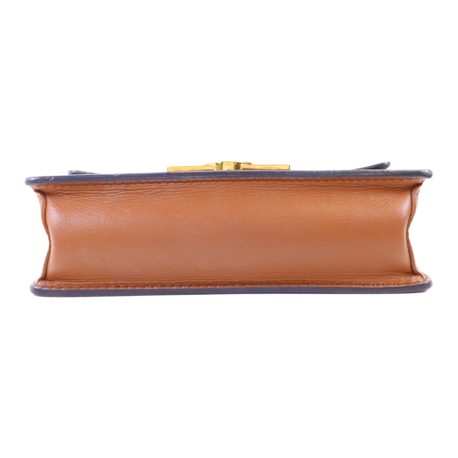 LOUIS VUITTON Monogram Reverse Dauphine金扣肩背袋