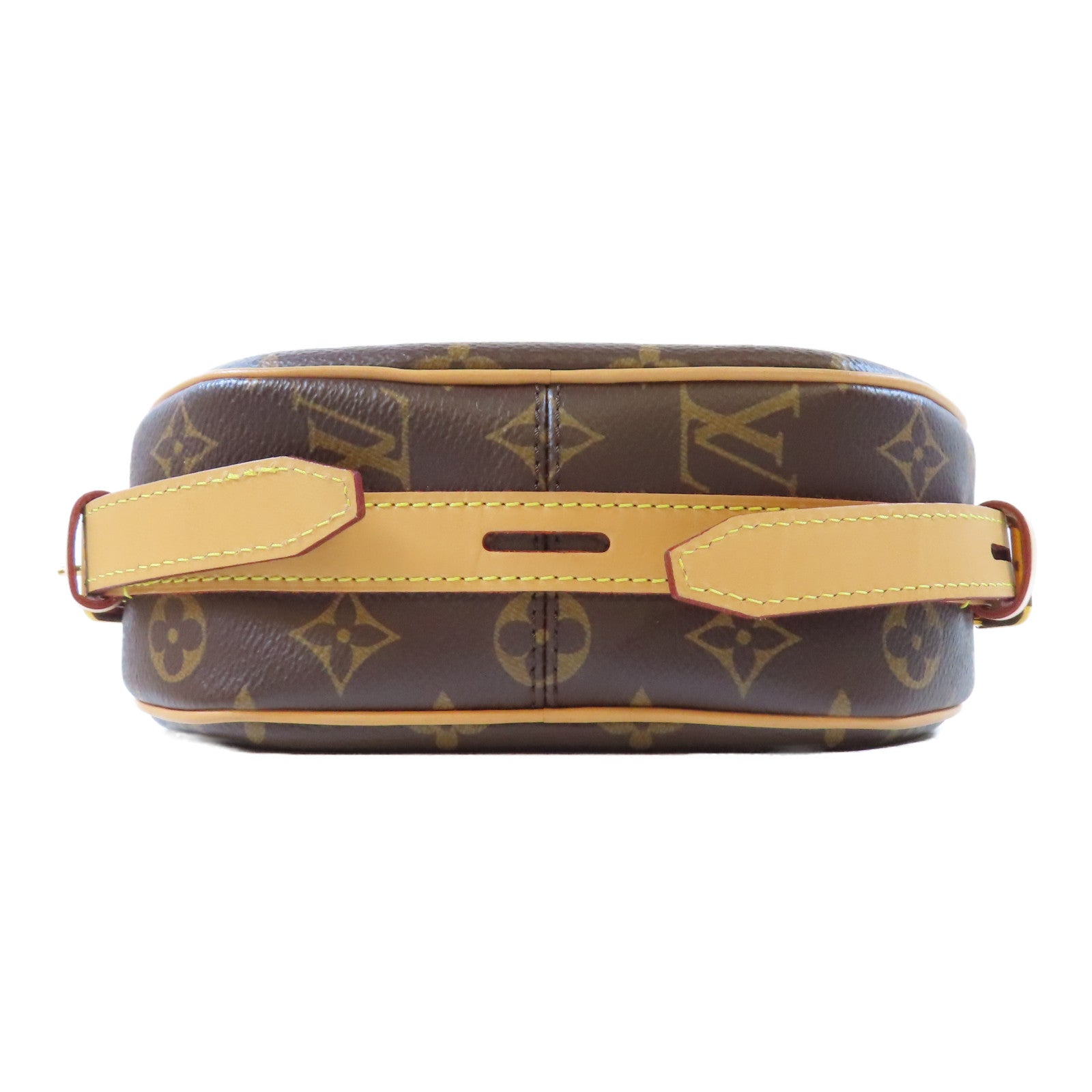 LOUIS VUITTON Monogram Boite Chapeau Souple MM金扣肩背袋啡色