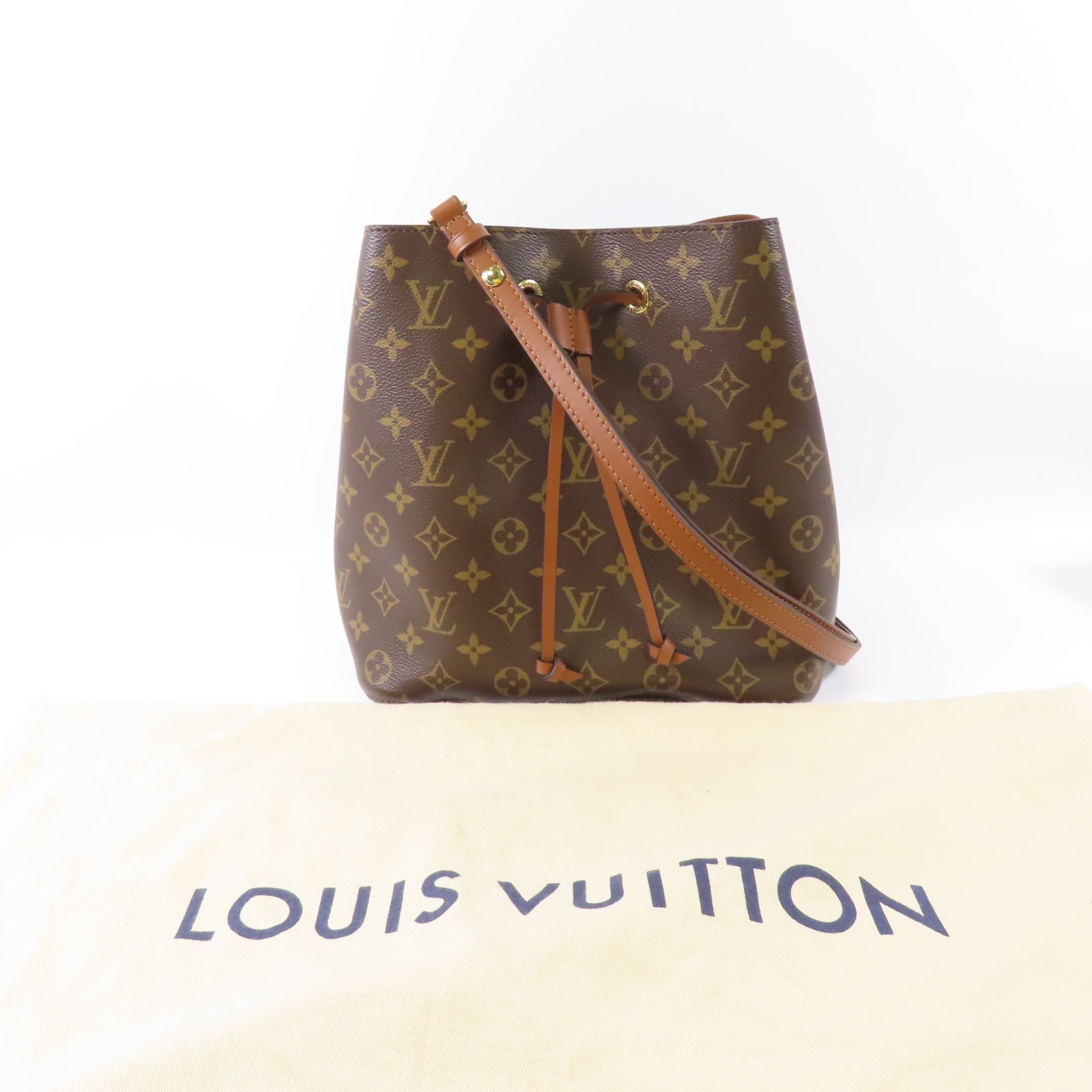 LOUIS VUITTON Monogram NeoNoe MM金扣肩背袋